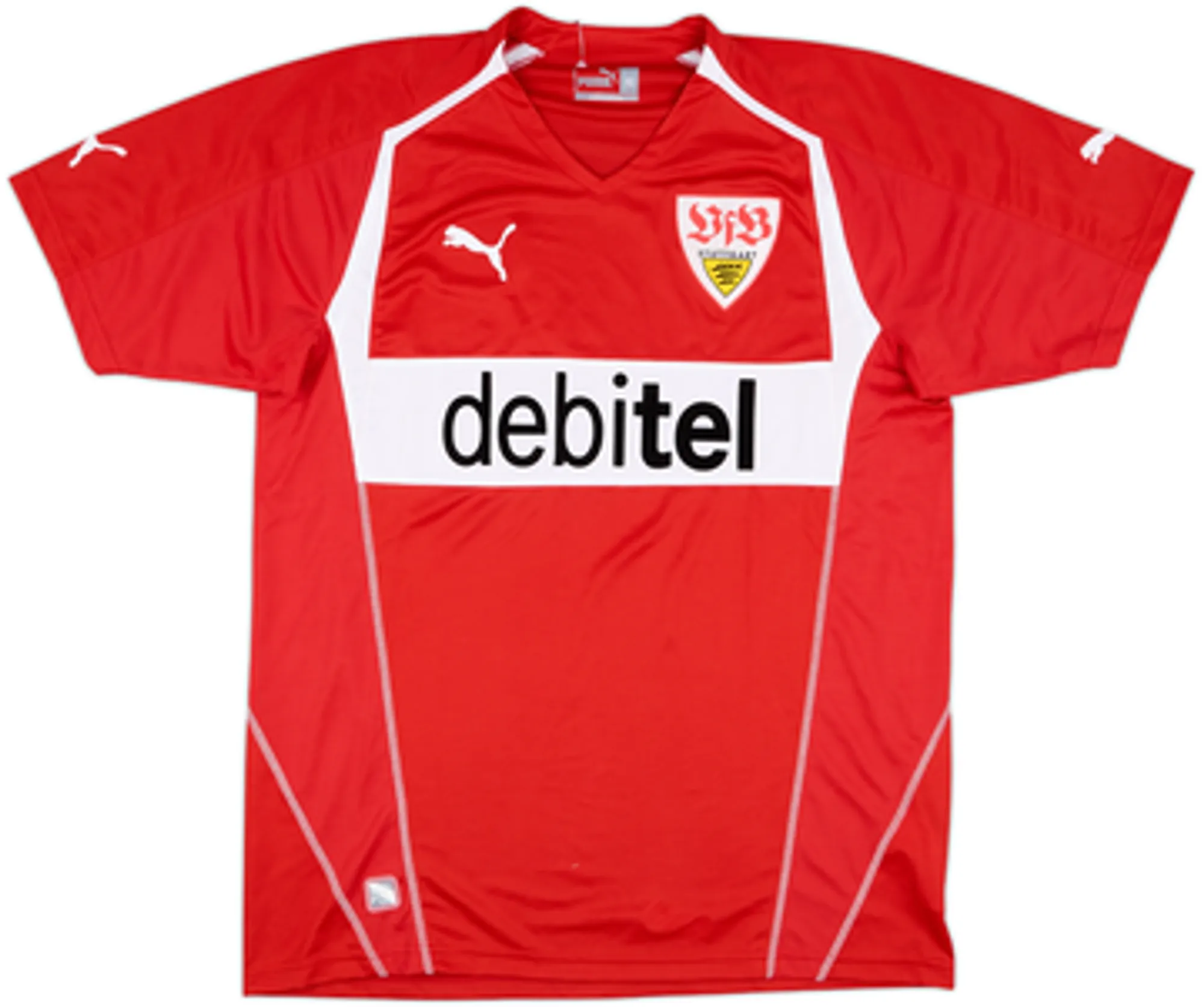 Puma Stuttgart Mens SS Away Shirt 2004/05