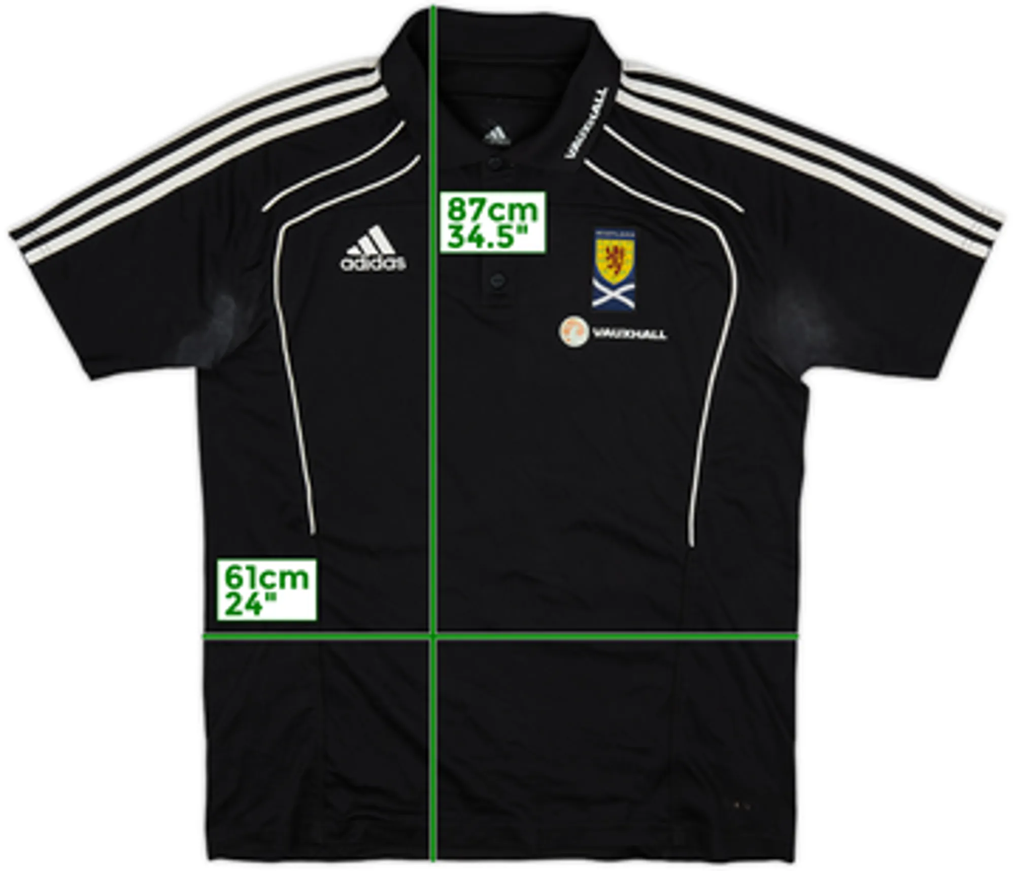 adidas Scotland Mens SS Home Shirt 2010