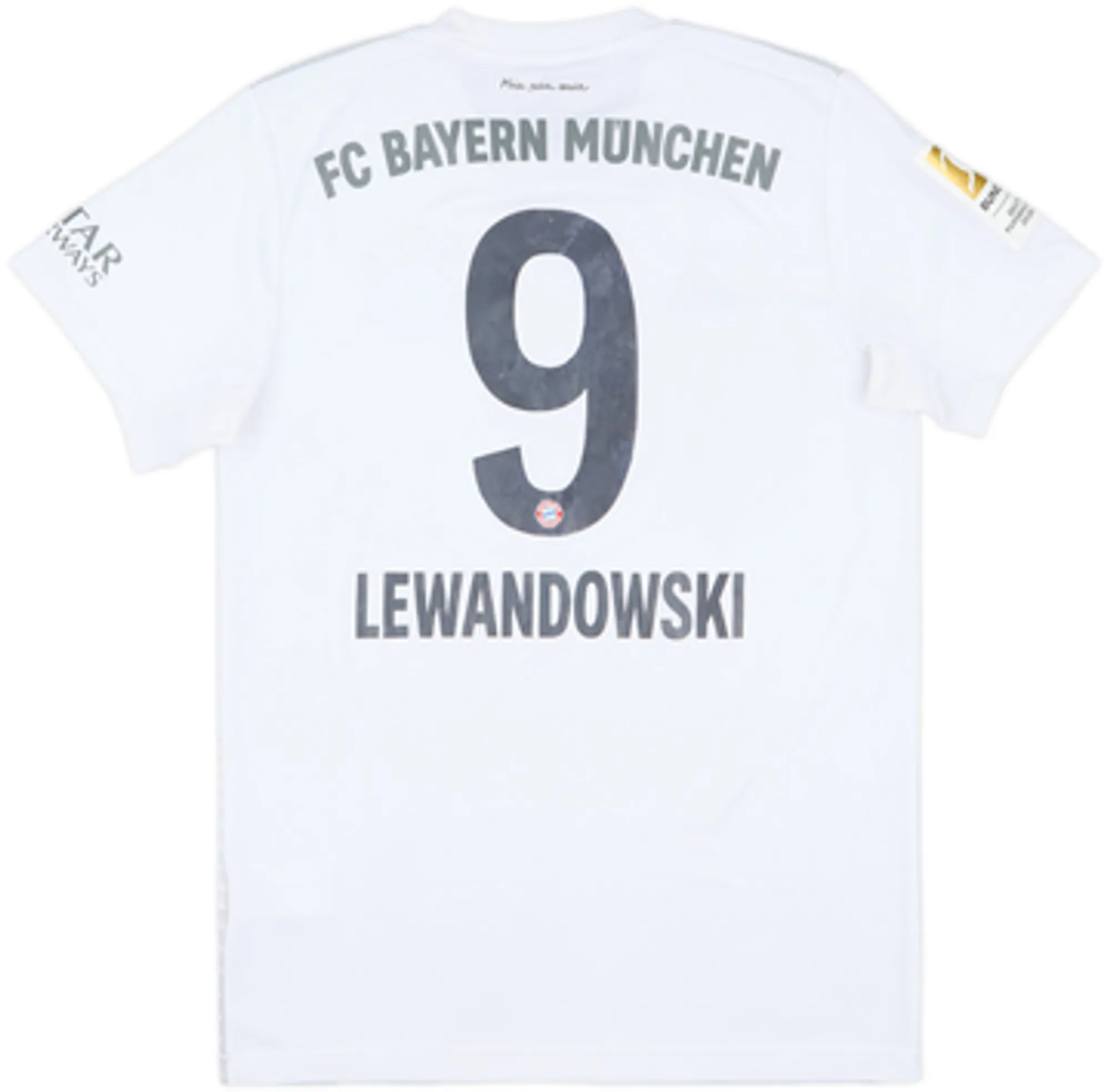 adidas Bayern Munich Mens SS Away Shirt 2019/20