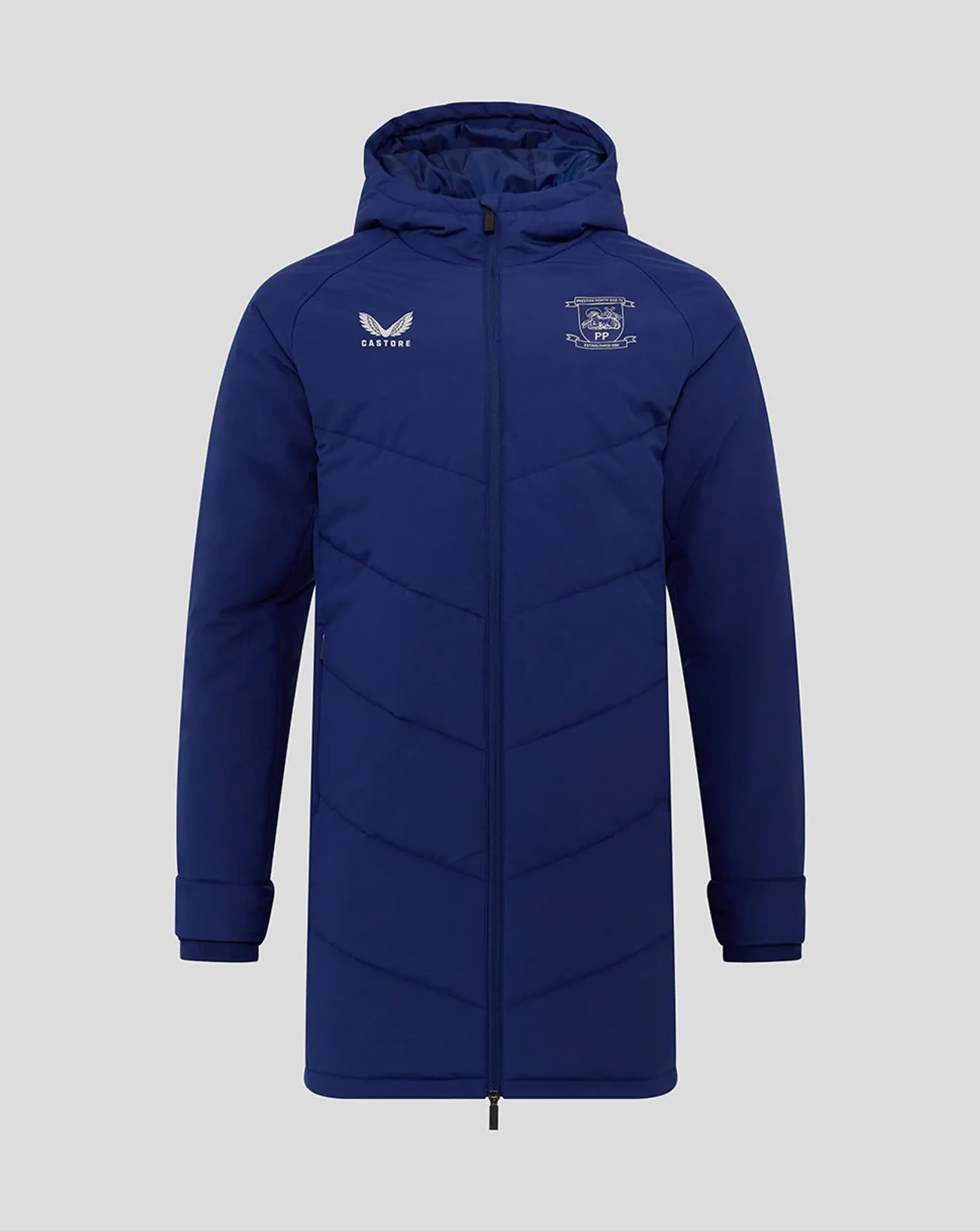 Castore Preston North End Unisex 25/26 Training Padded Jacket
