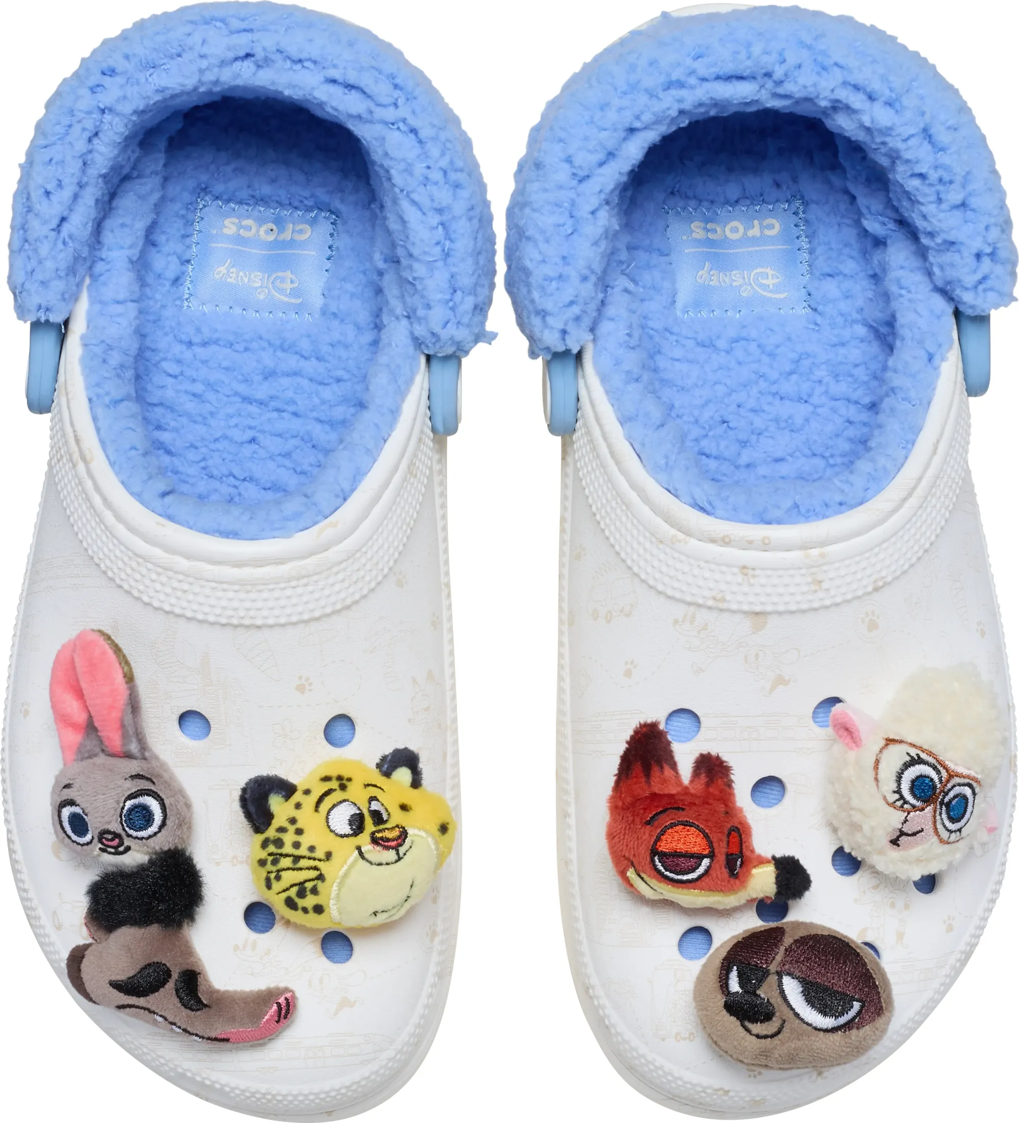 Crocs | Women | Disney Zootopia 2 Classic Platform Lined | Clogs | Multi | 2