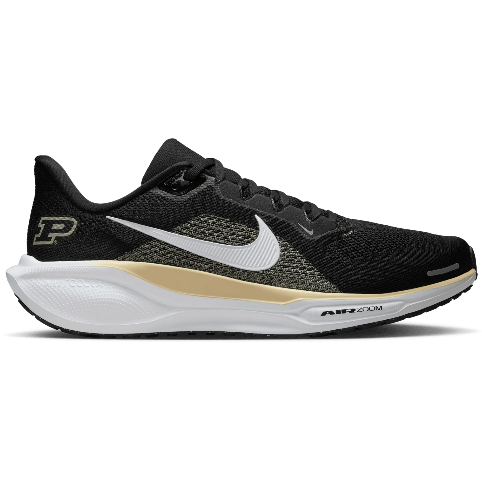 Unisex Nike Black Purdue Boilermakers Zoom Pegasus 41 Running Shoes