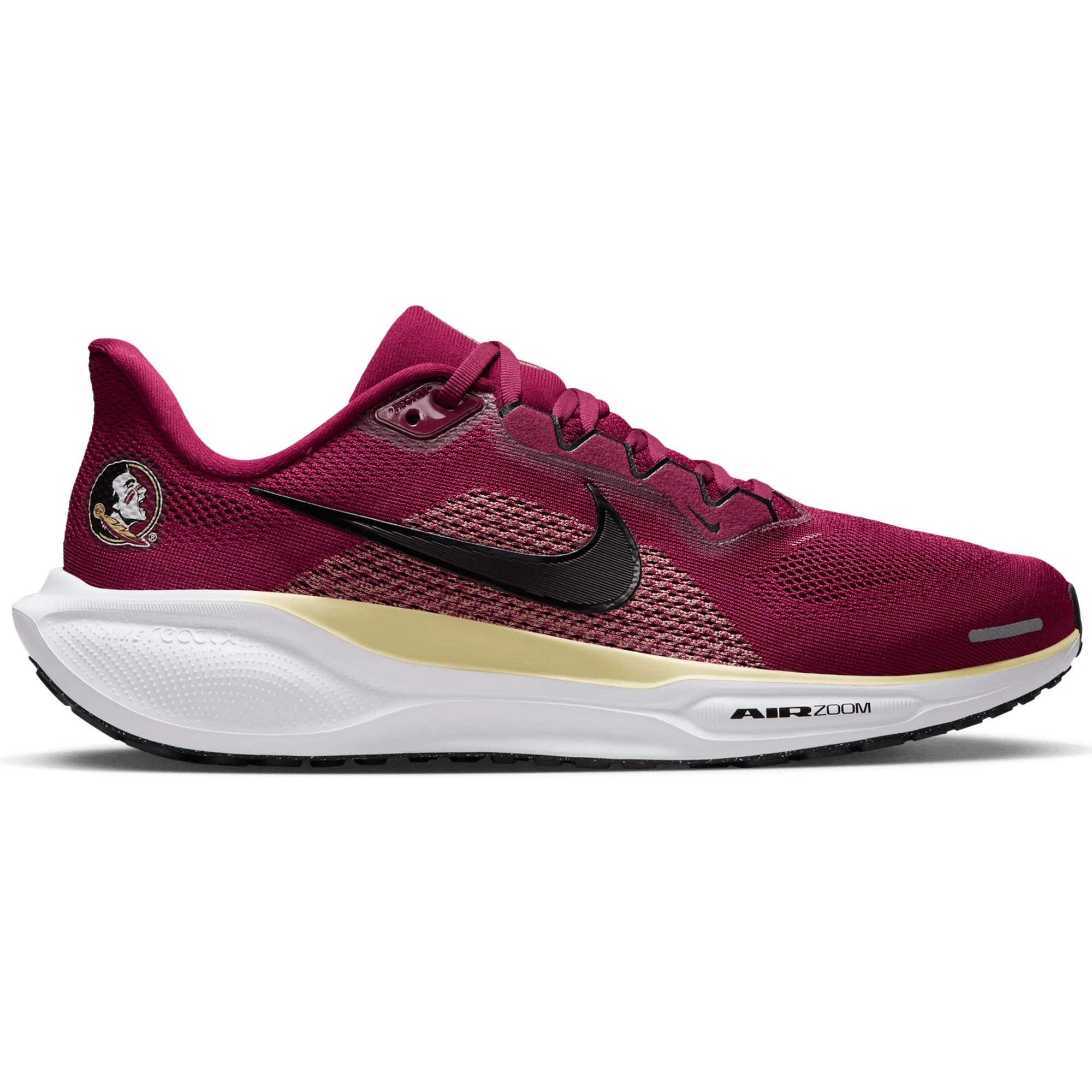 Unisex Nike Garnet Florida State Seminoles Zoom Pegasus 41 Running Shoes