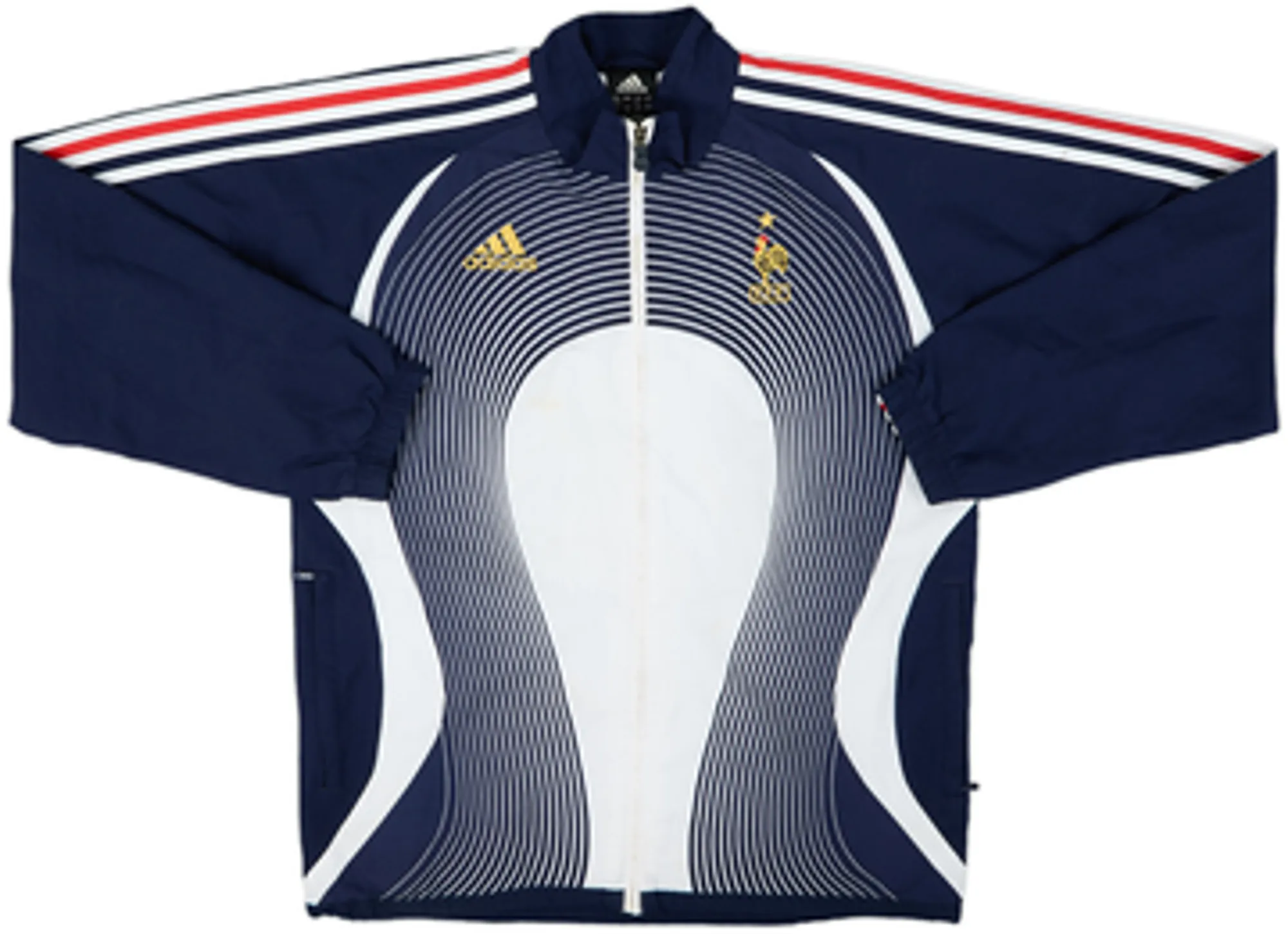 2006-07 France adidas Track Jacket - 6/10 - (M)