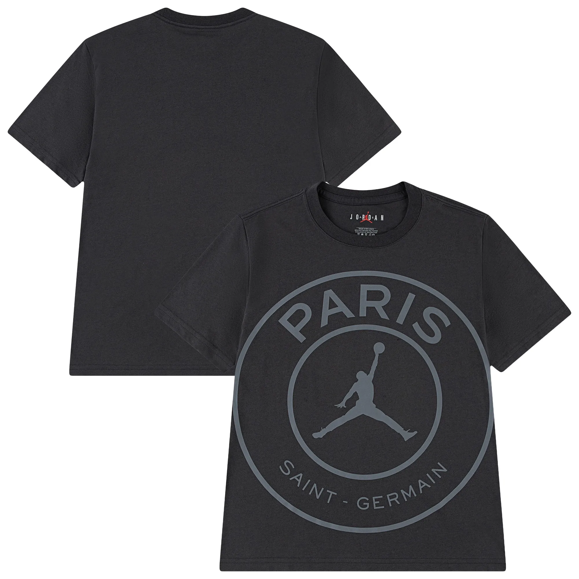 Jordan PSG Kid's T-Shirts - Grey