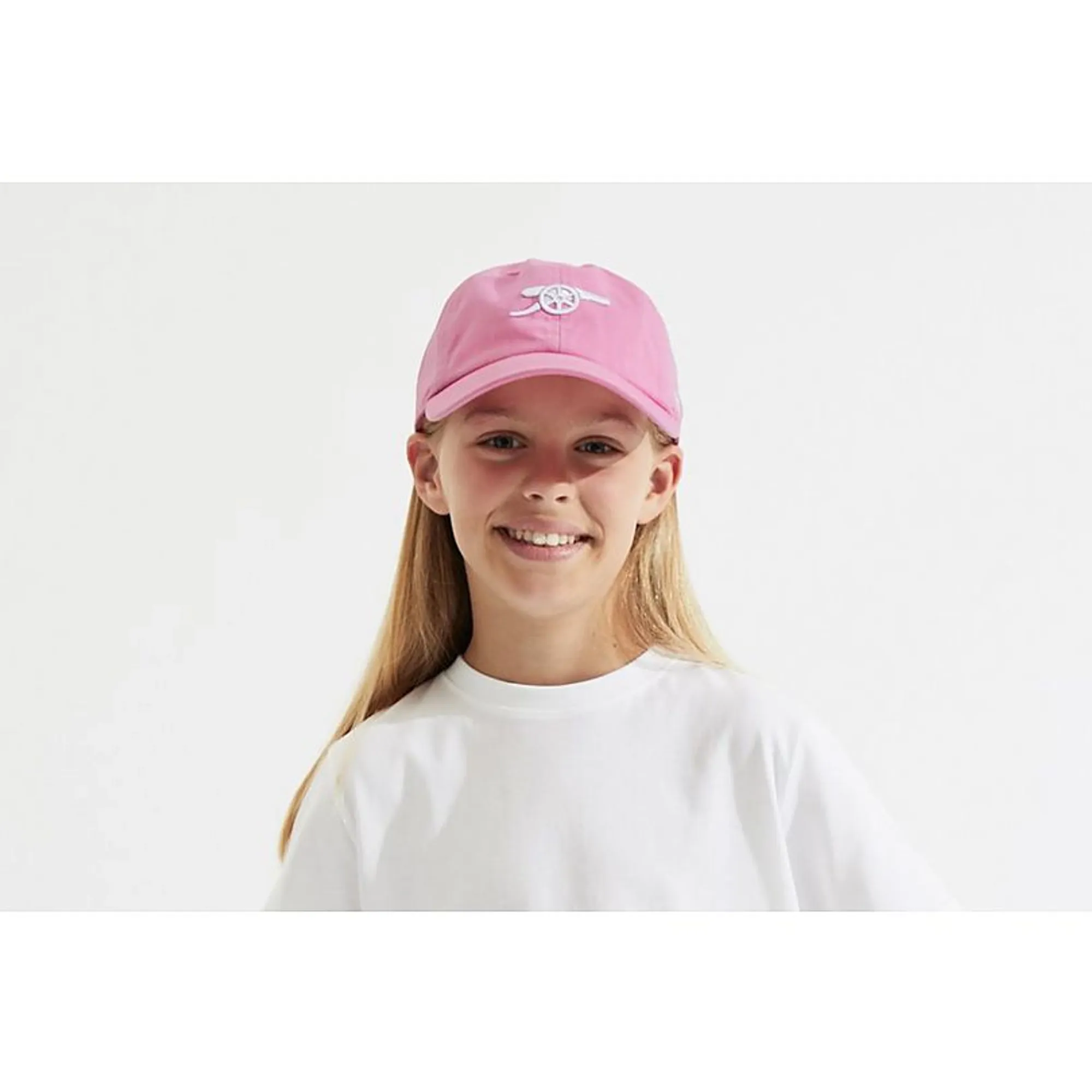 Arsenal Kids 47 Pink Contrast Cannon Cap, Pink