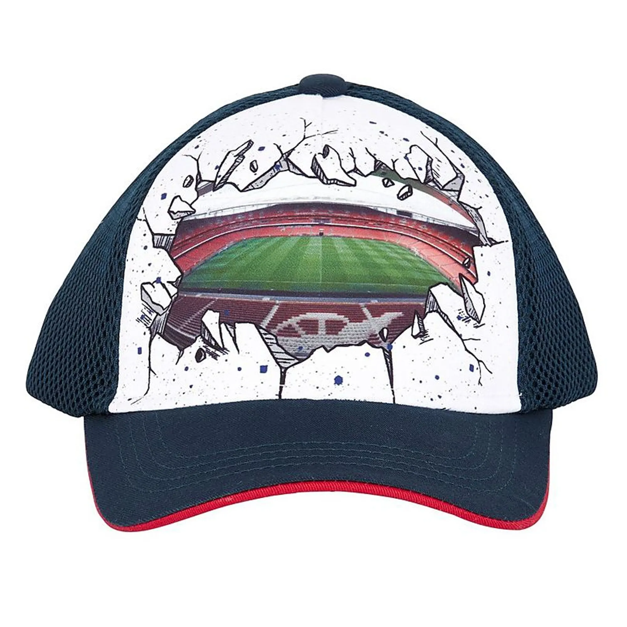 Arsenal Kids Stadium Cap, Navy