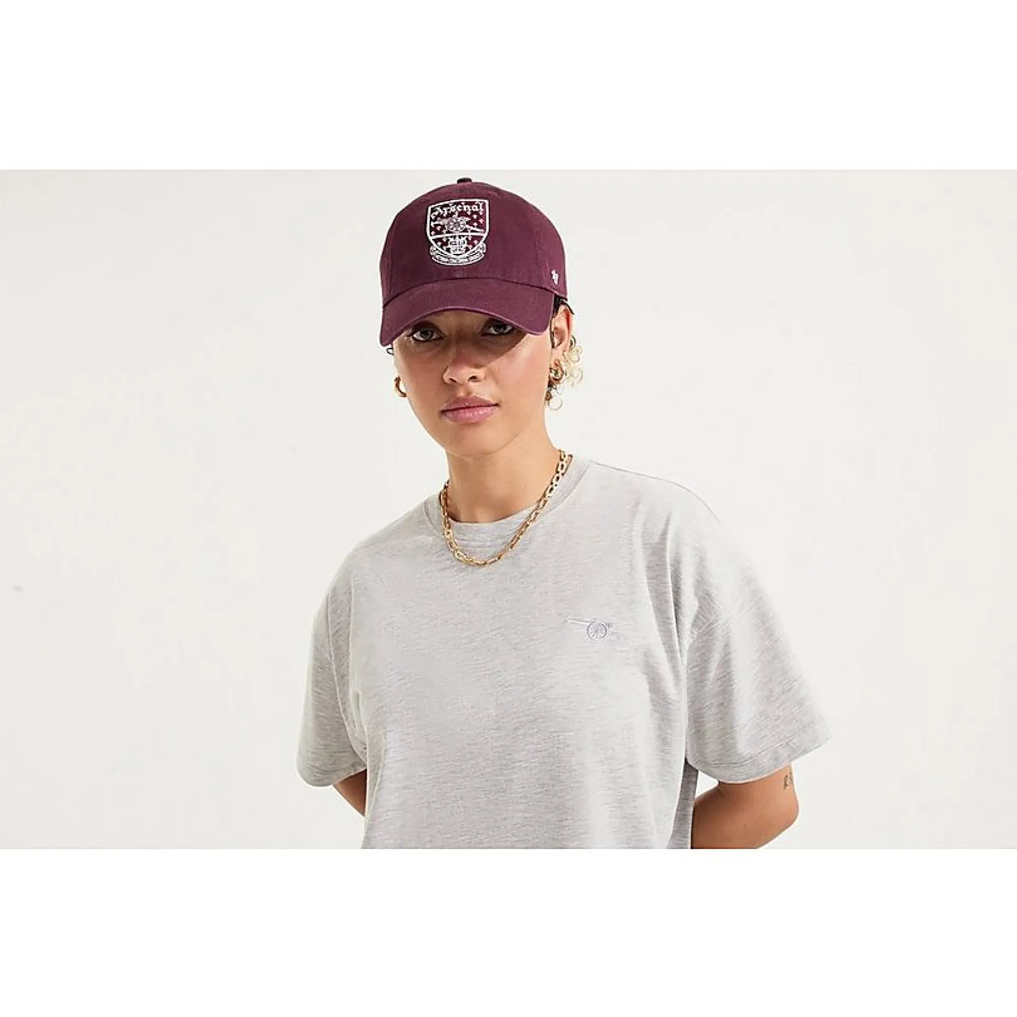 Arsenal 47 Burgundy Concordia Crest Cap, Red