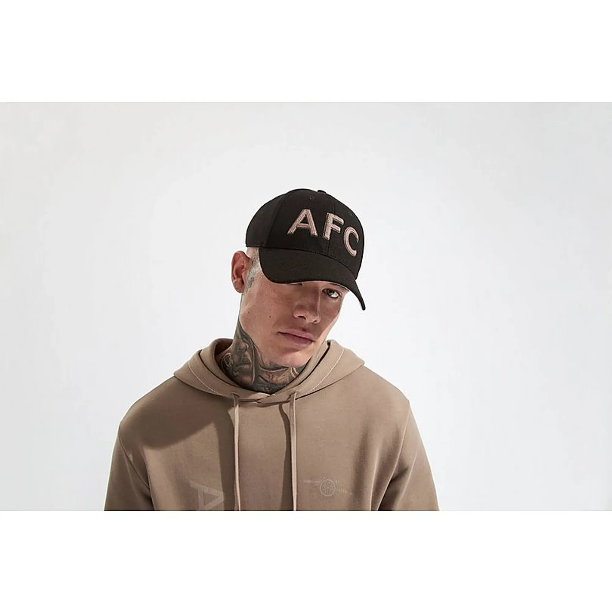 Arsenal Holloway Social Club Wool Blend Black Cap, Black