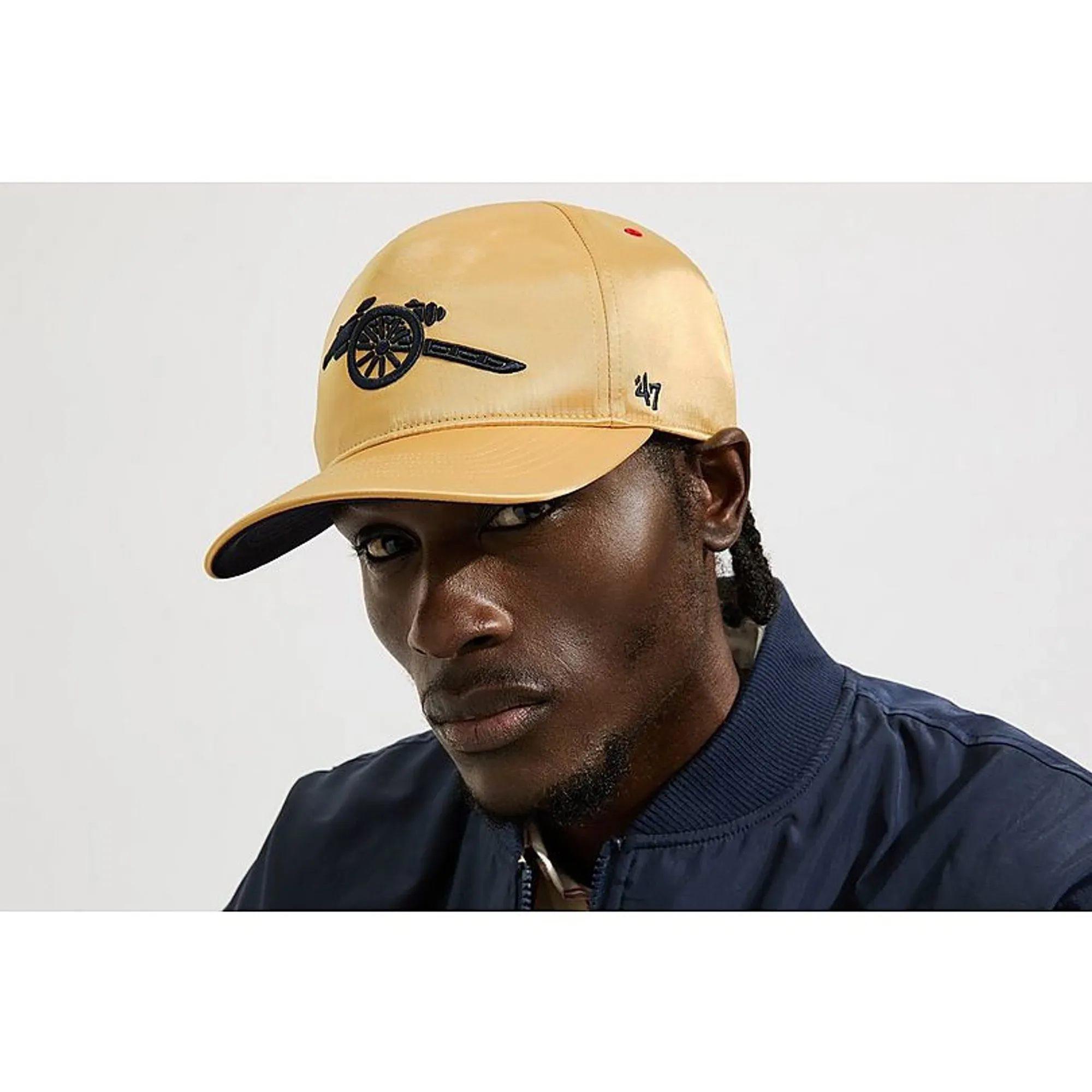 Arsenal 47 Gold Retro Cannon Cap, Yellow