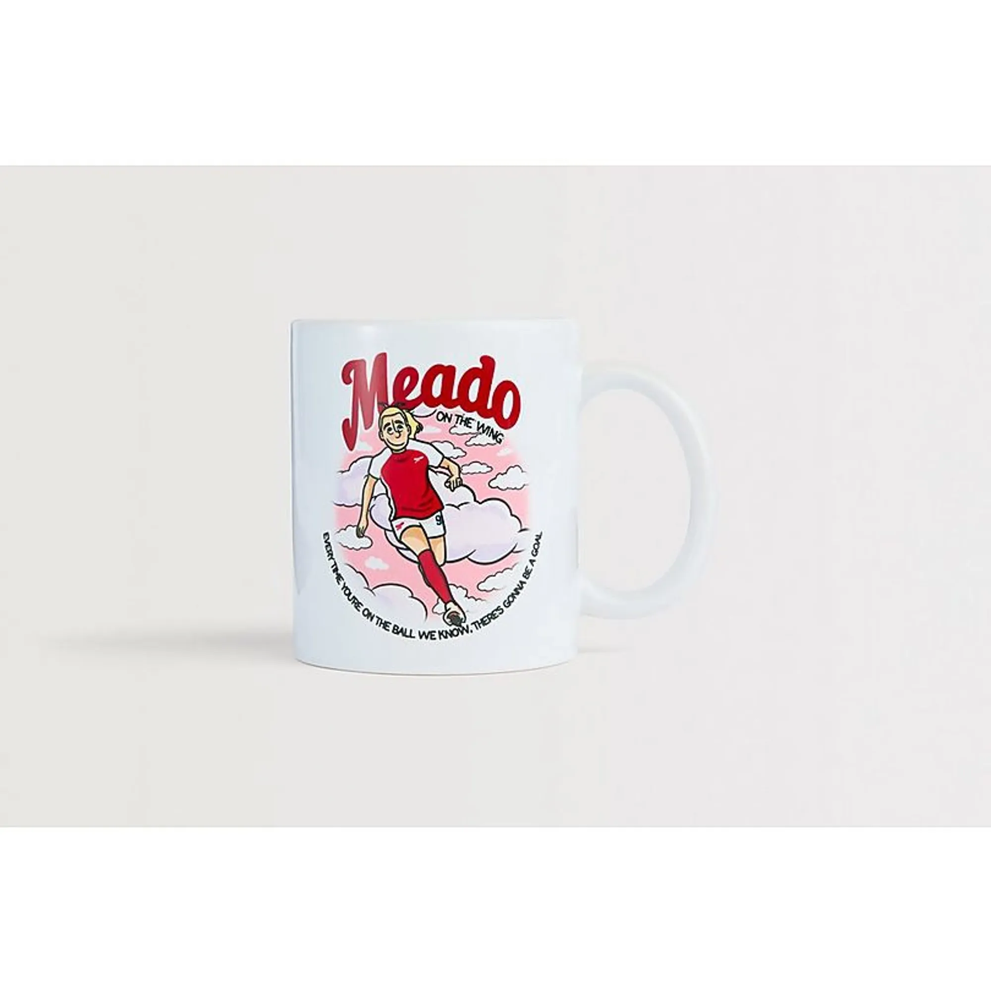 Arsenal Meado on The Wing Mug, White