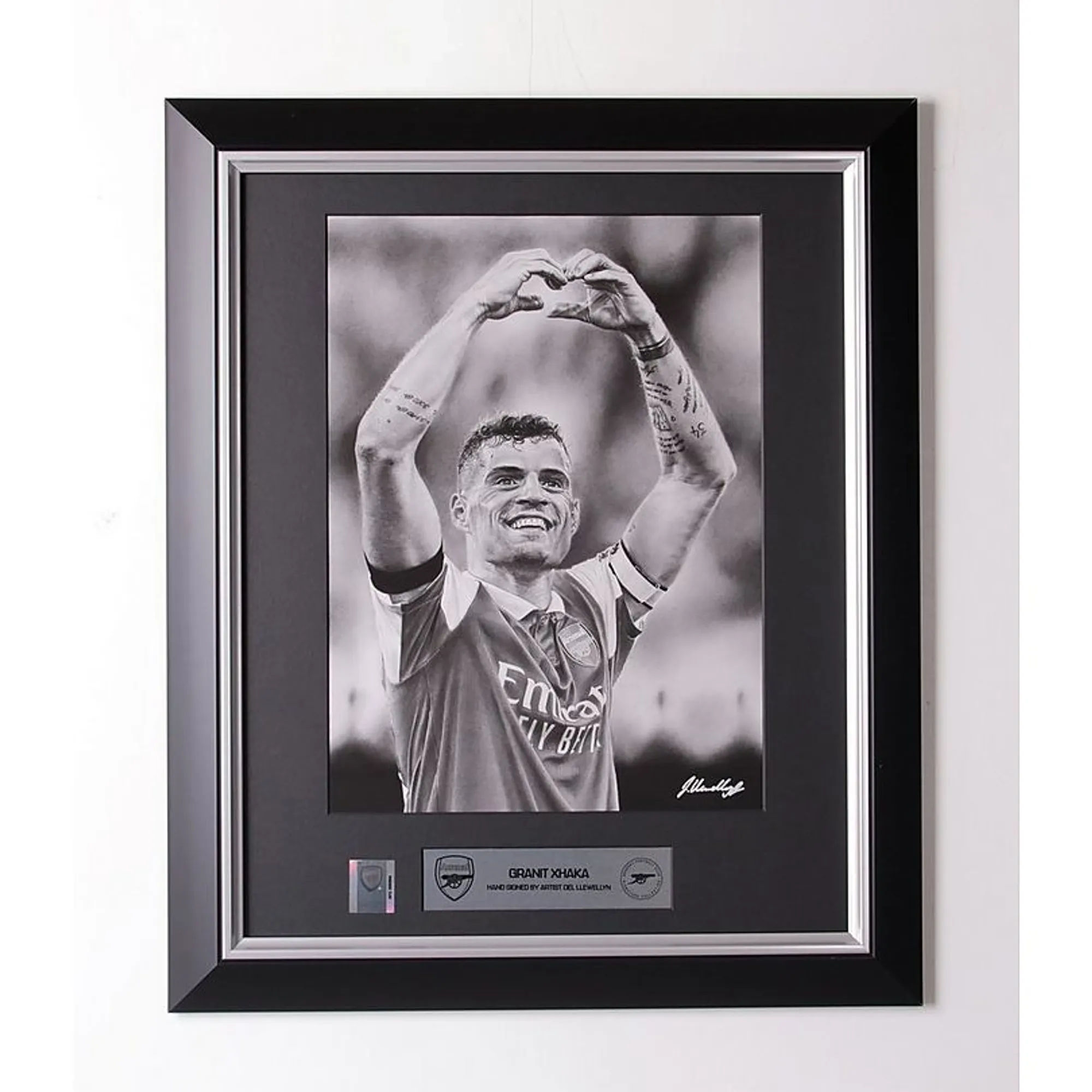 The DL Drawing Collection Granit Xhaka, Multicolor