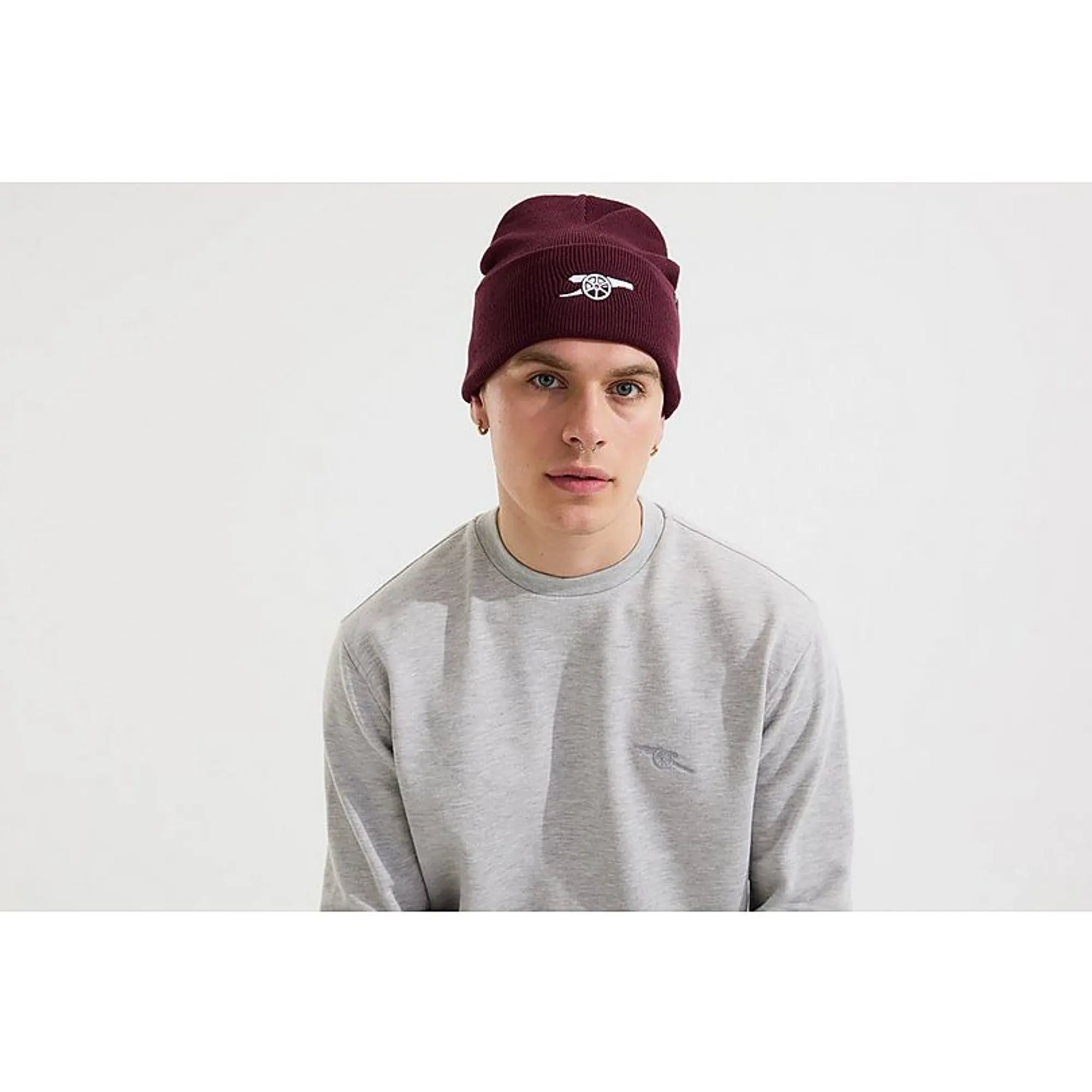 Arsenal 47 Burgundy Cannon Beanie, Red