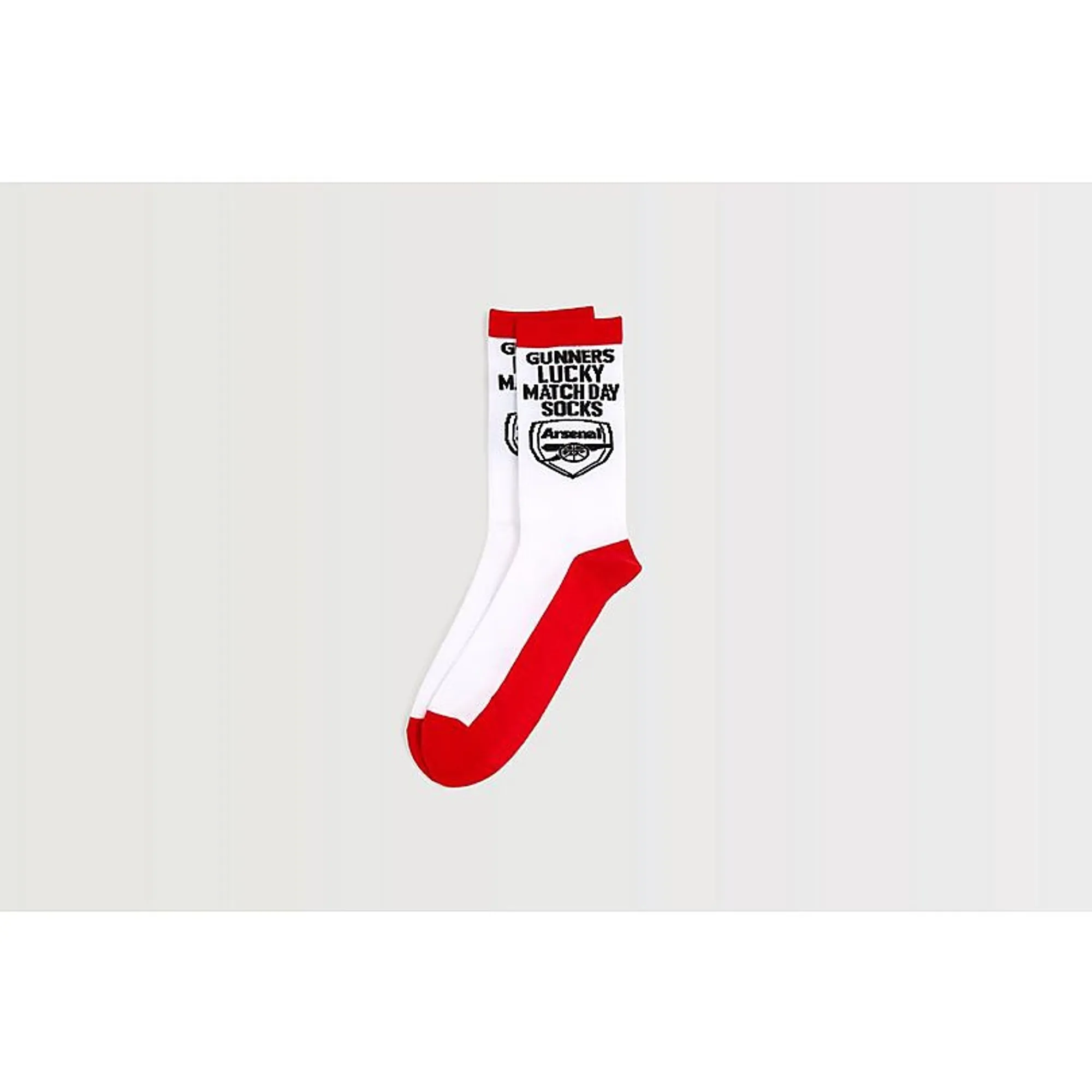 Arsenal Lucky Match Day Socks, White