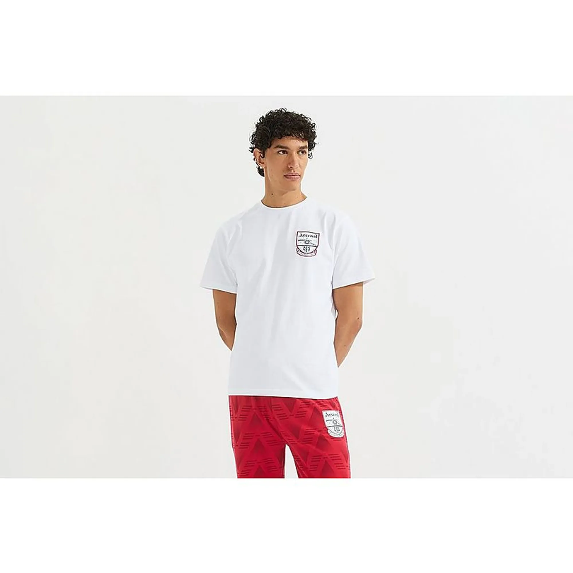 Arsenal Classics Red Bruised Banana Pyjama Set, Red