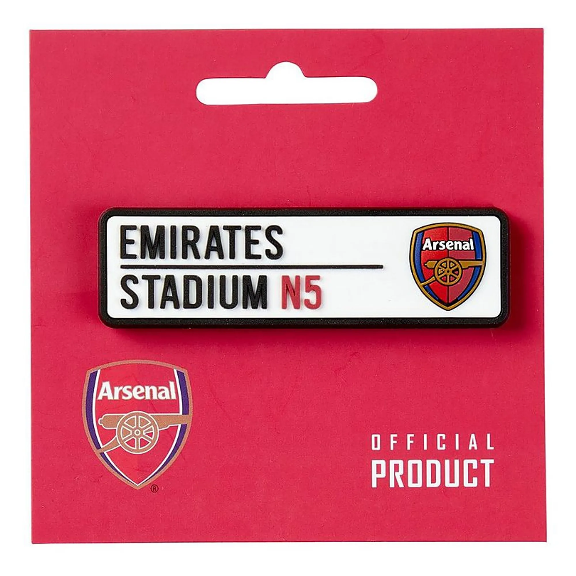 Arsenal Street Sign Magnet, Multicolor