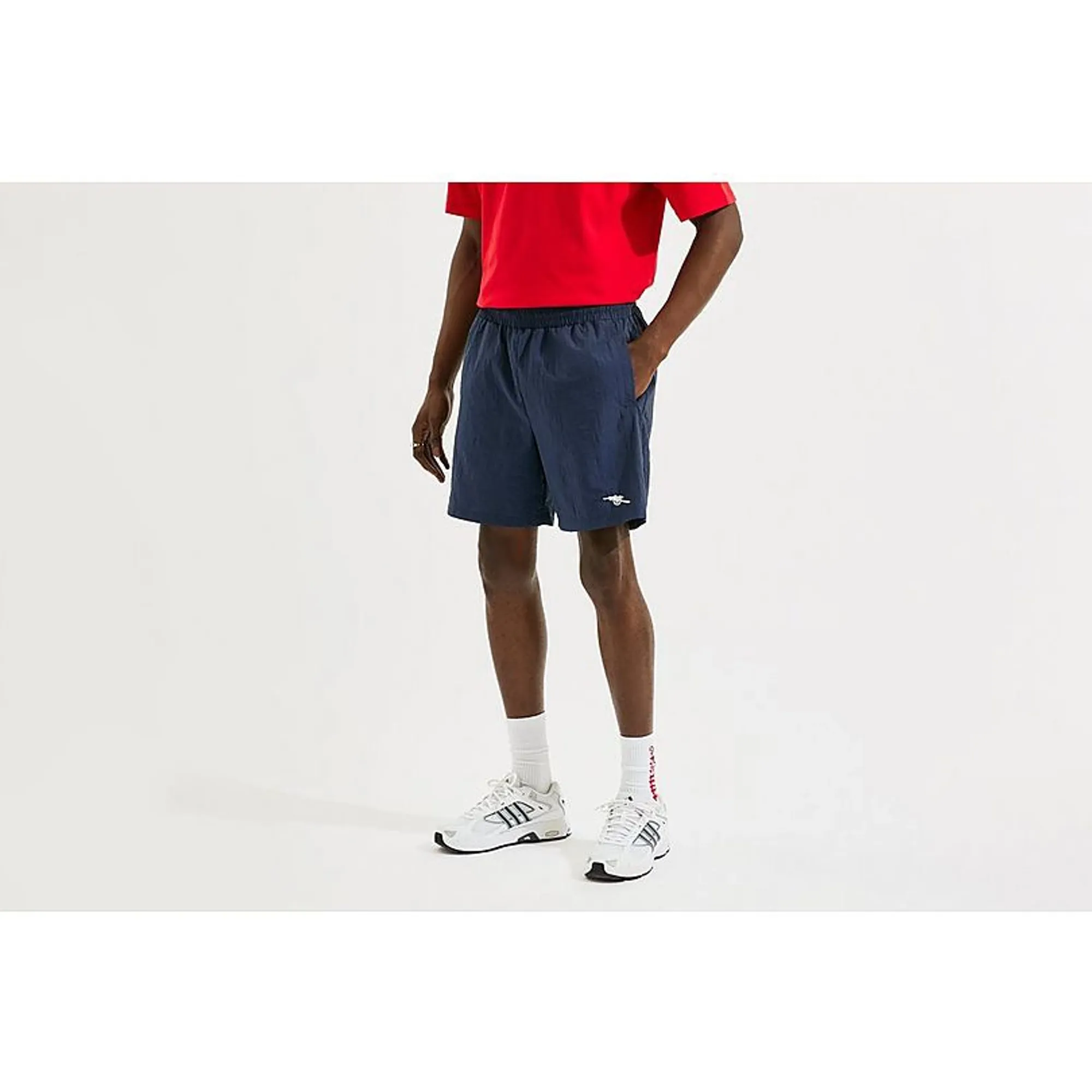 Arsenal Cannon Runner Shorts in Navy, Blue