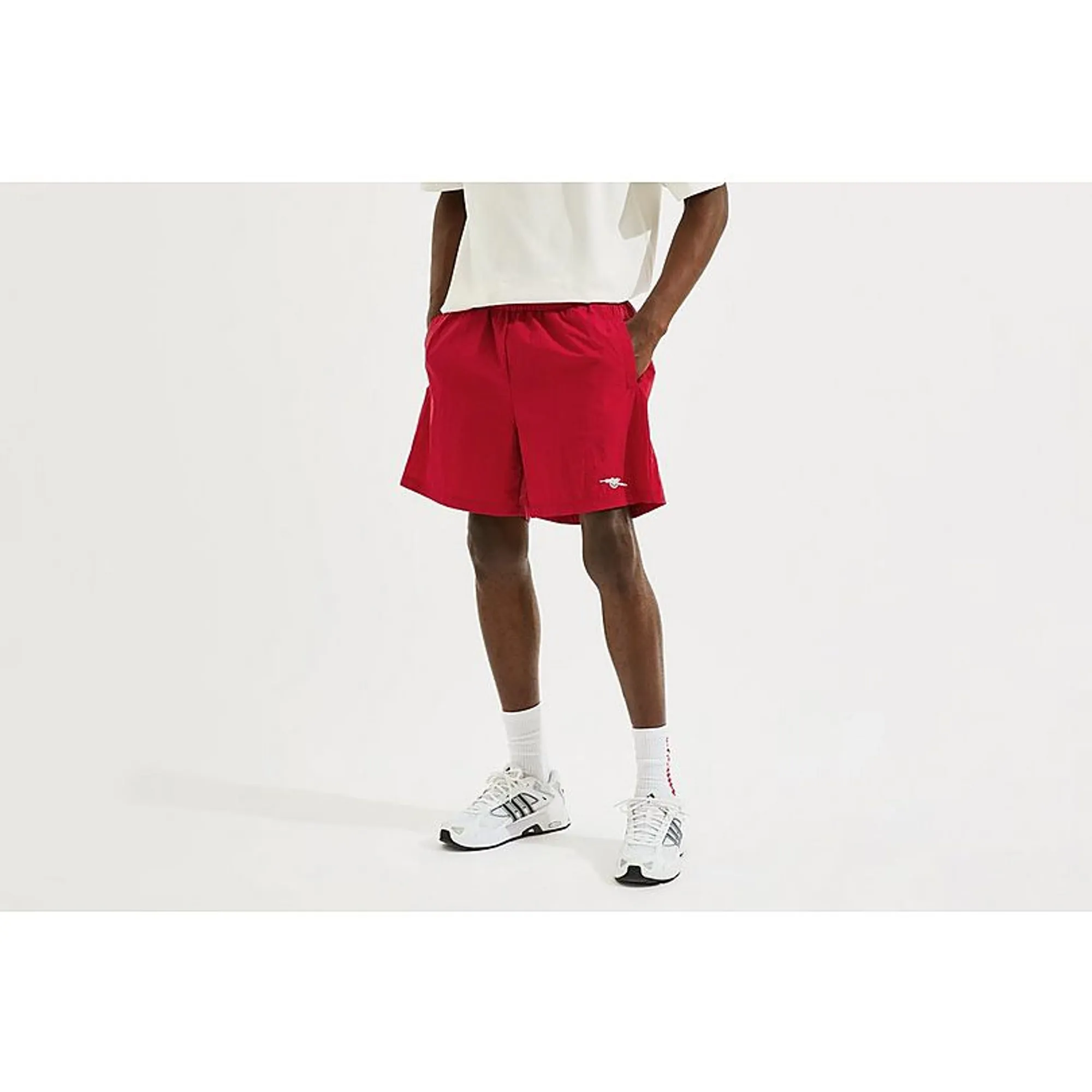 Arsenal Cannon Runner Shorts in Red, Red