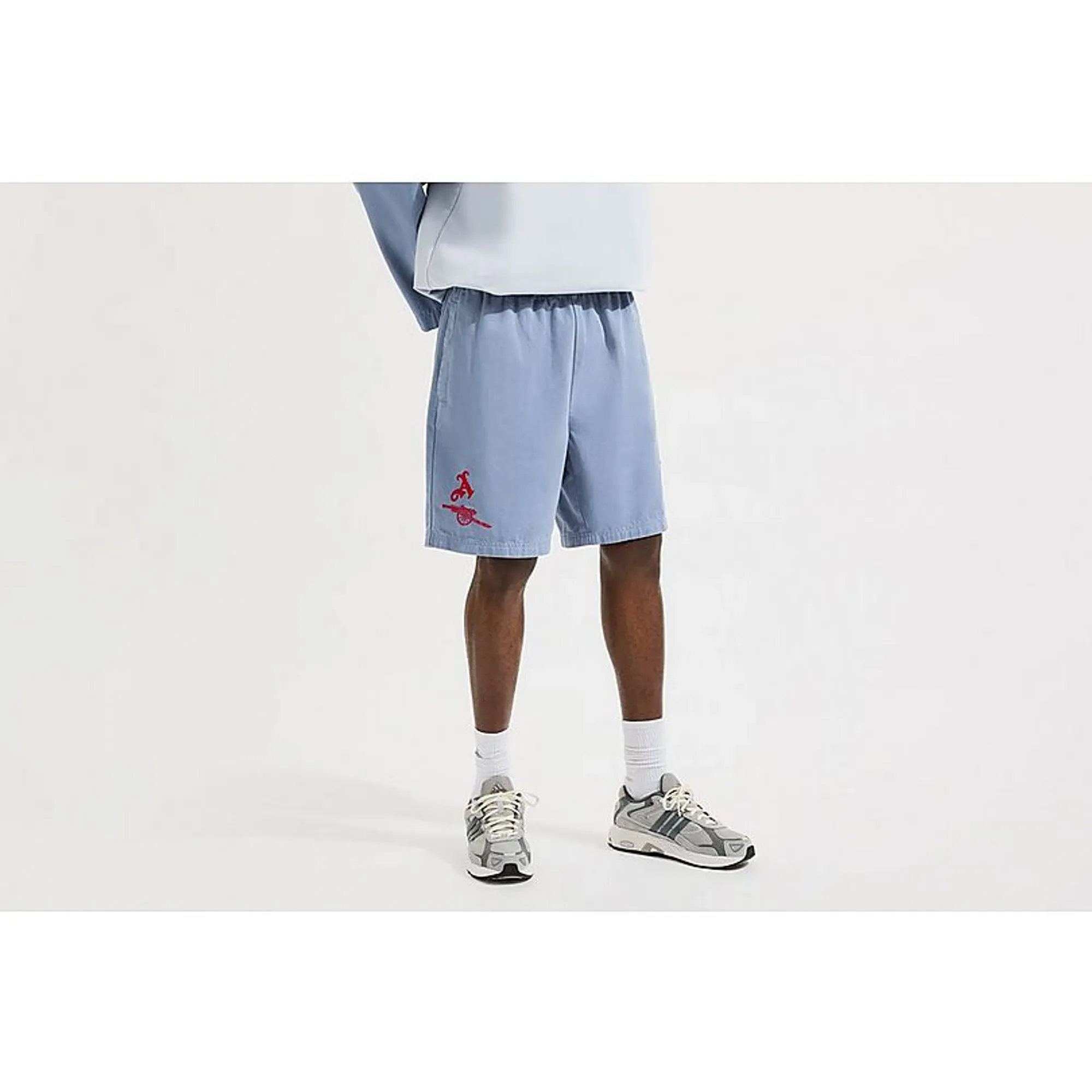 Arsenal Cannon Drill Shorts in Blue, Blue