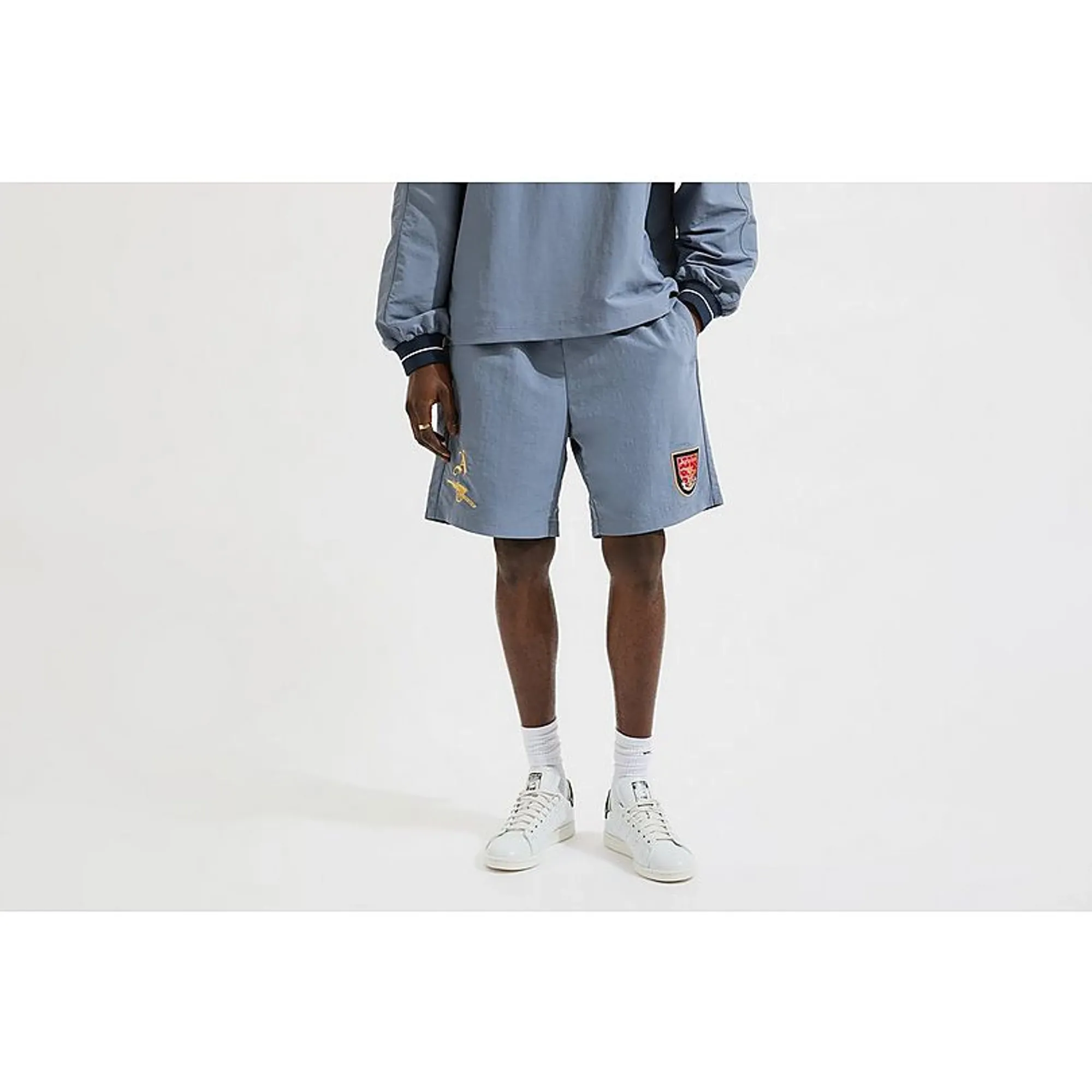 Arsenal Gunners Nylon Shorts in Blue, Blue