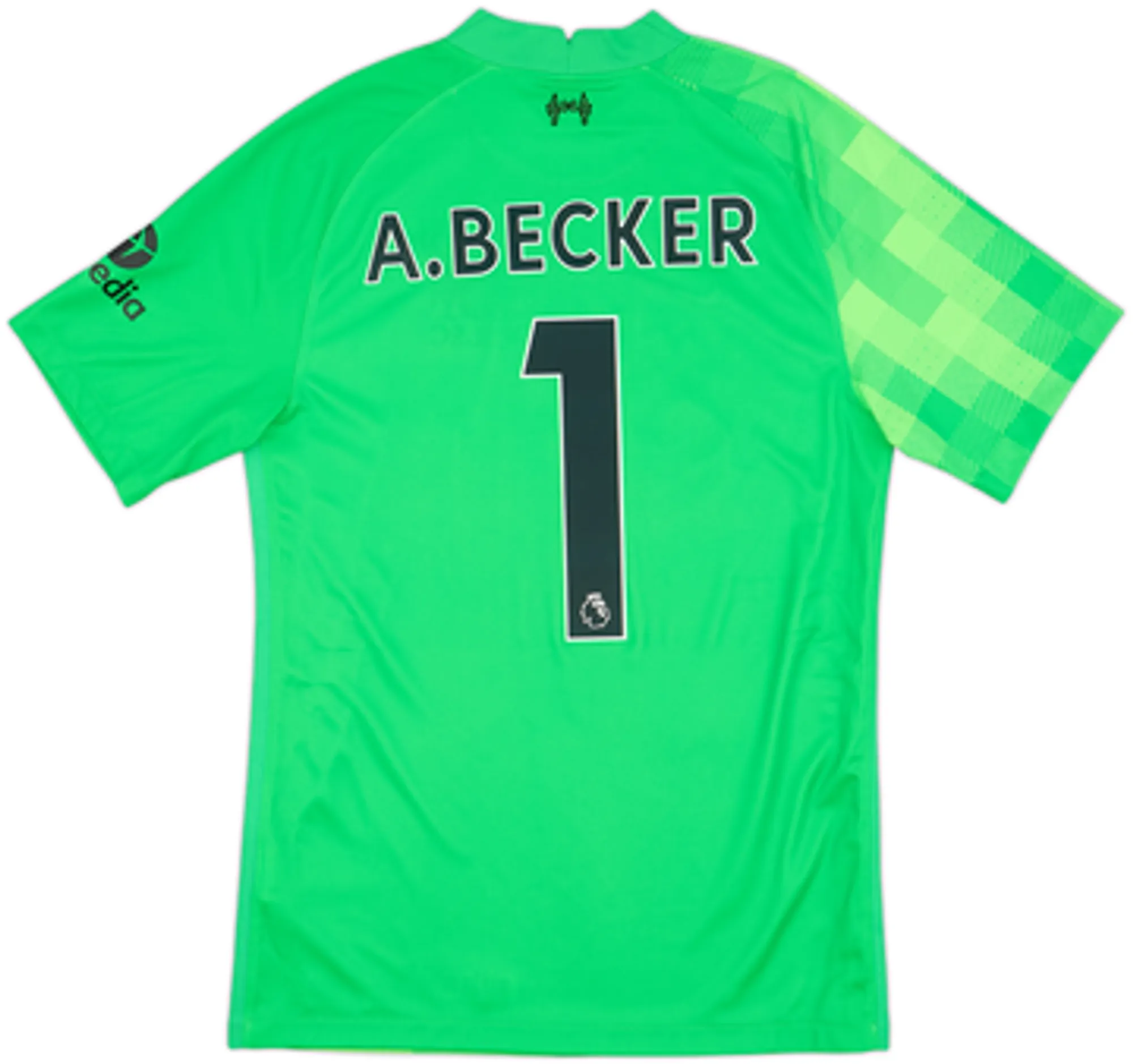 Nike Liverpool Mens SS Goalkeeper Home Shirt 2021/22