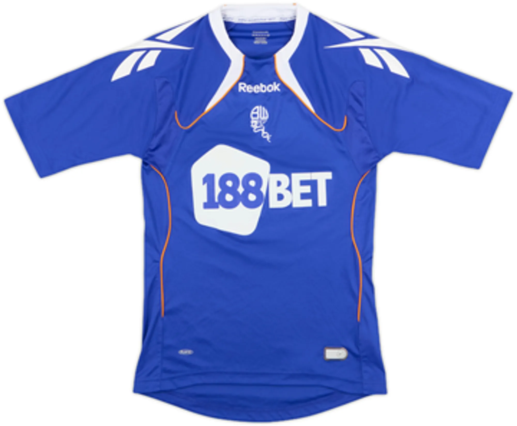 Reebok Bolton Wanderers Mens SS Away Shirt 2010/11