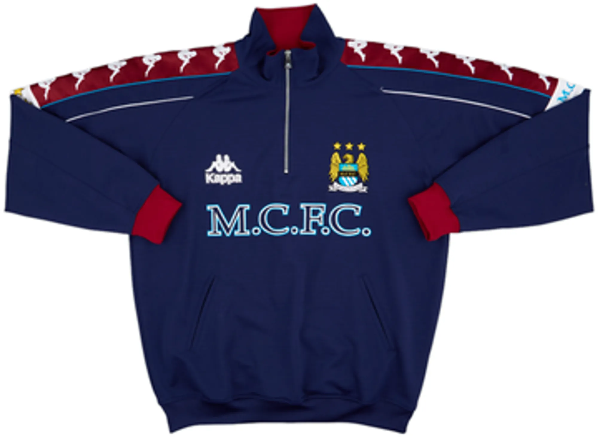 Kappa Manchester City Mens SS Home Shirt 1997/99