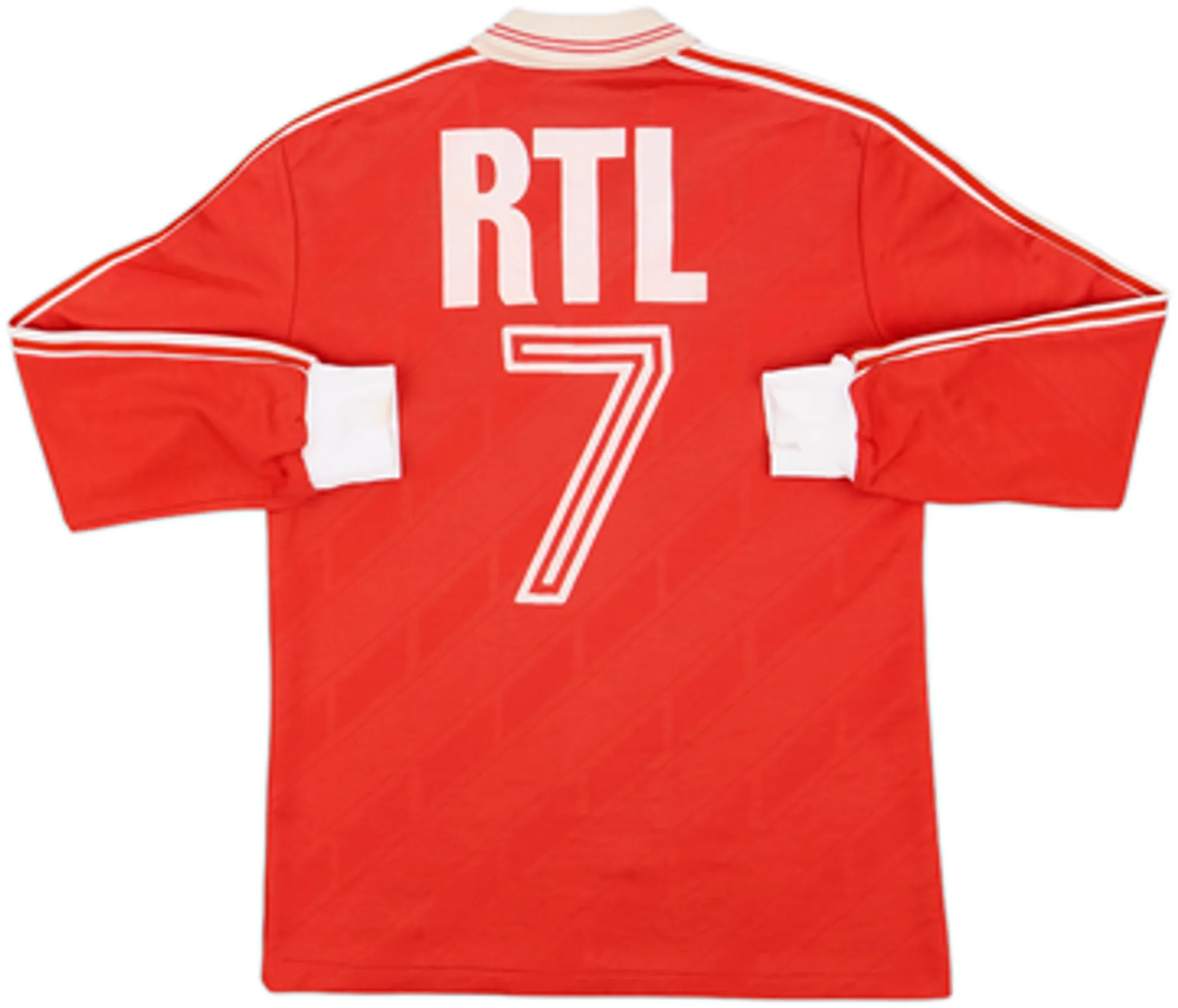 adidas France Mens LS Home Shirt 1980