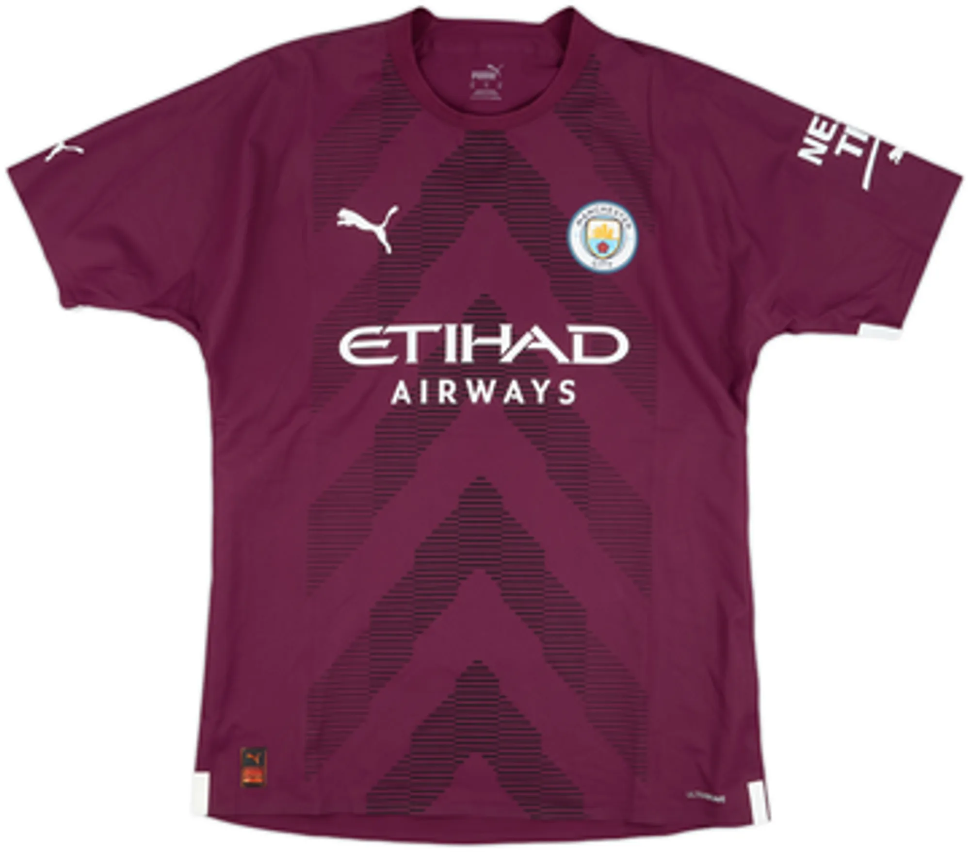 Puma Manchester City Mens LS Goalkeeper Player Issue Home Shirt 2022/23