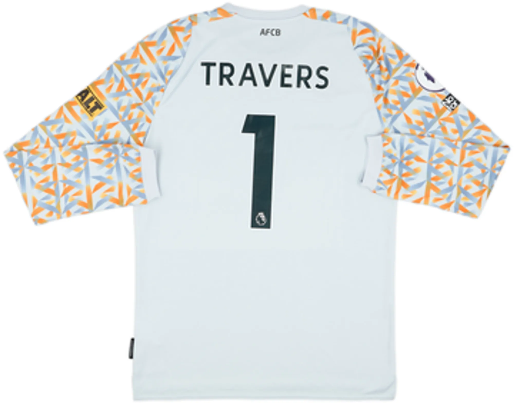 Umbro Bournemouth Mens LS Goalkeeper Player Issue Home Shirt 2022/23