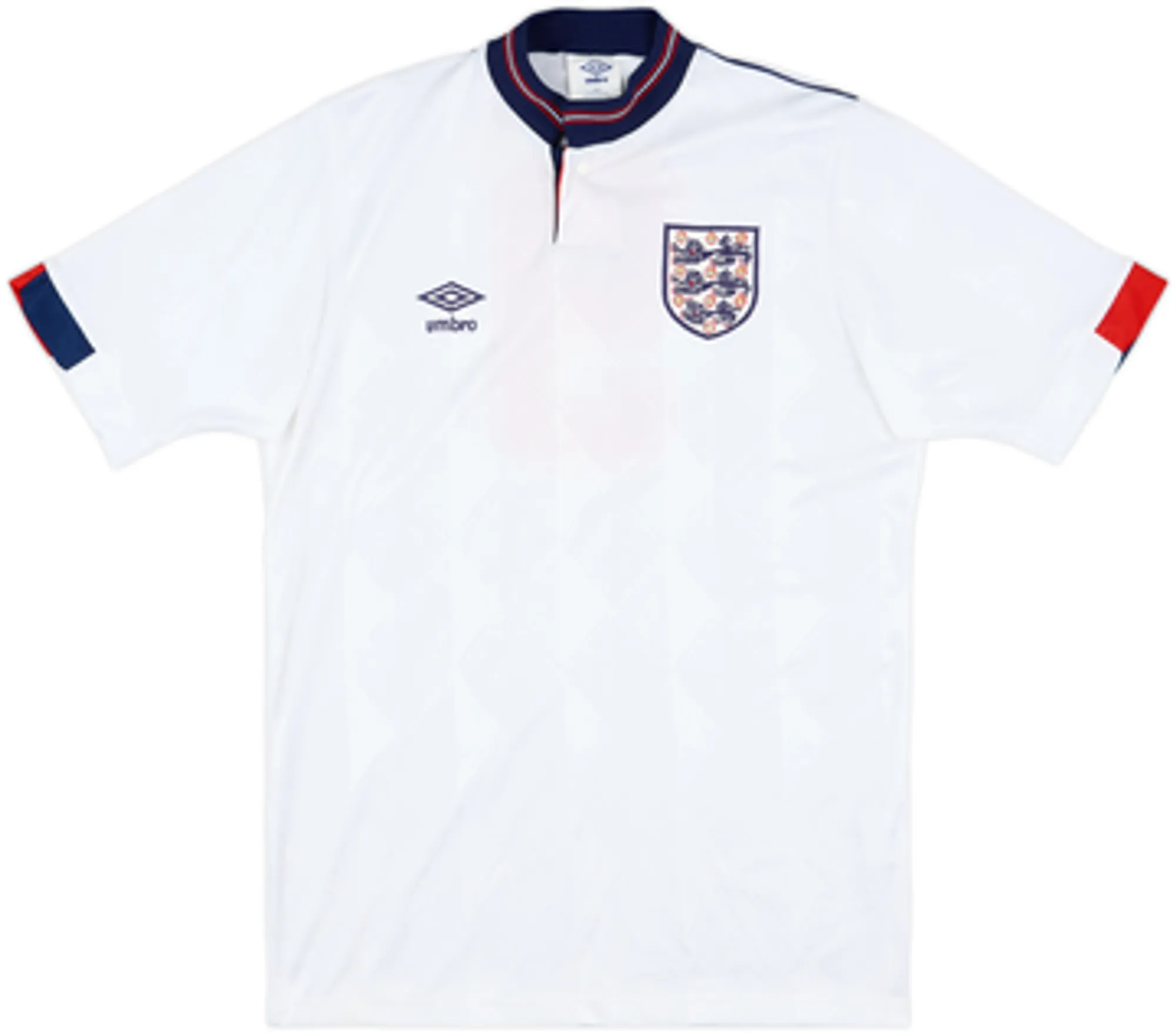 Umbro England Mens SS Player Issue Home Shirt 1988