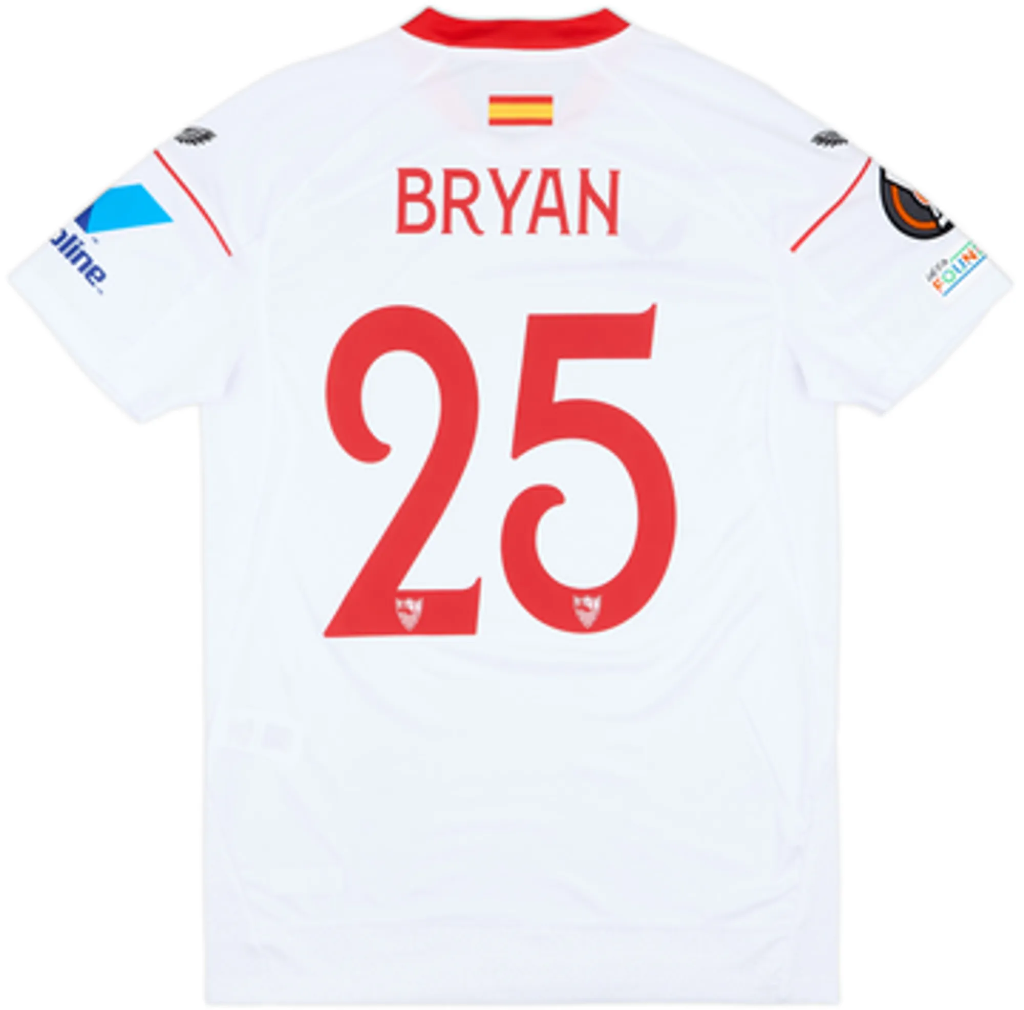 Castore Sevilla Mens SS Player Issue Home Shirt 2022/23