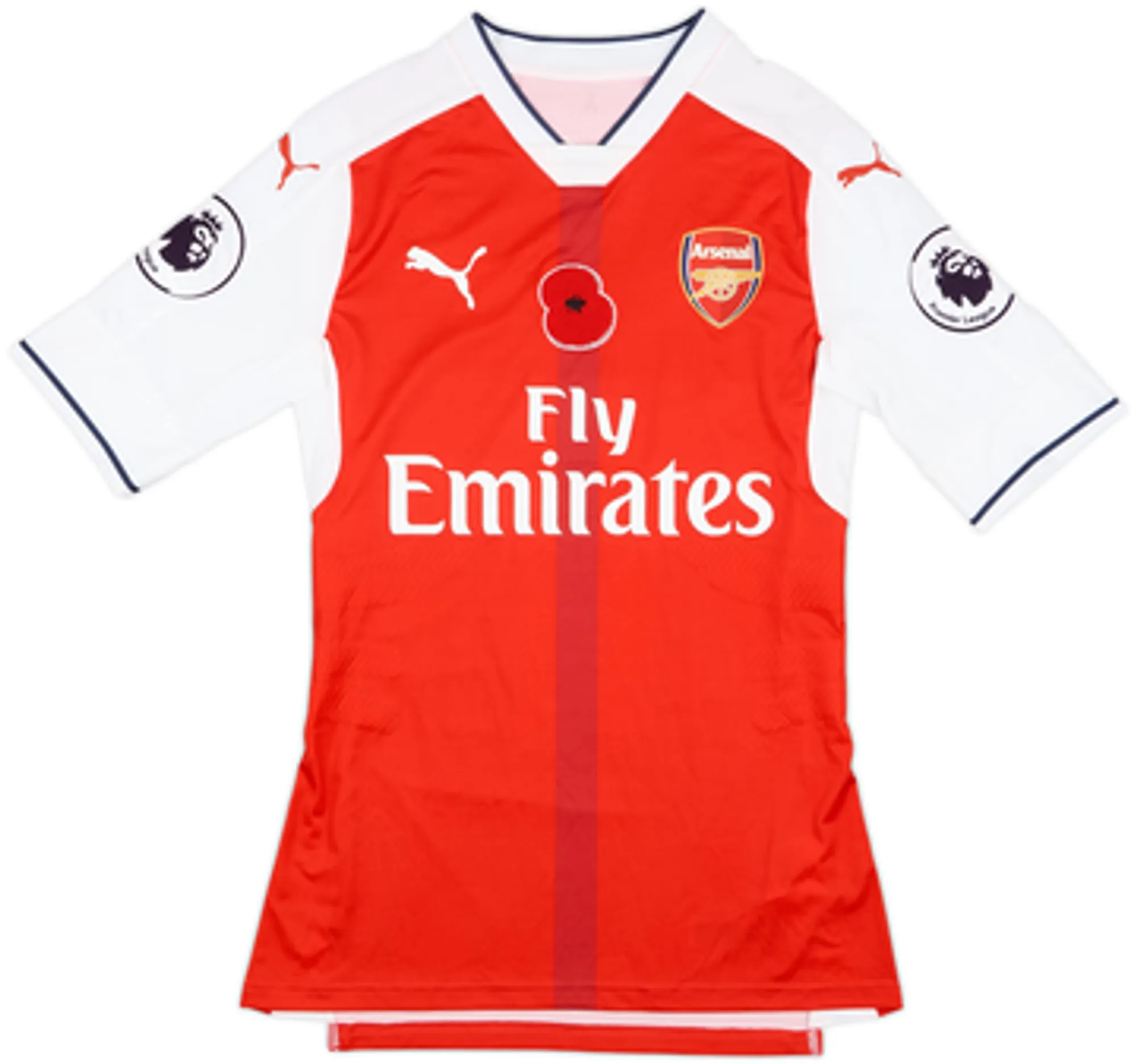 Puma Arsenal Mens SS Player Issue Home Shirt 2016/17