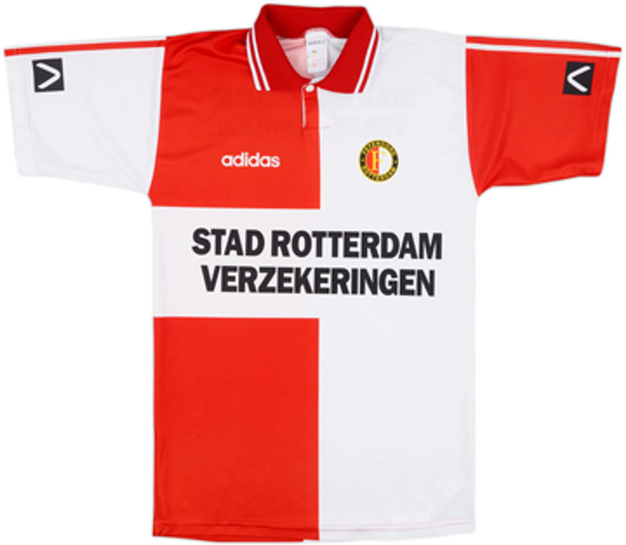 adidas Feyenoord Mens SS Home Shirt 1994/96