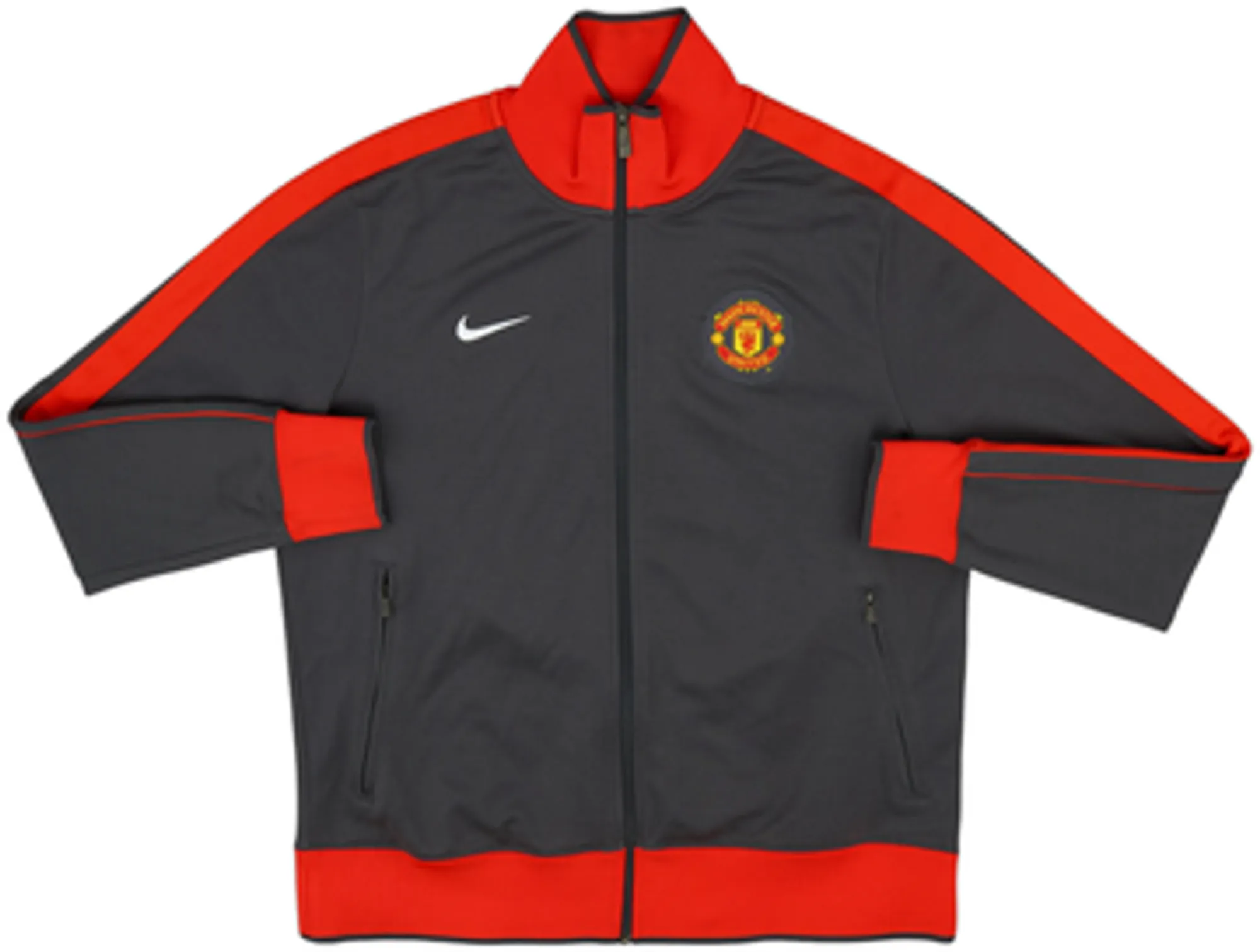 2010-11 Manchester United Nike Track Jacket - 9/10 - (L)