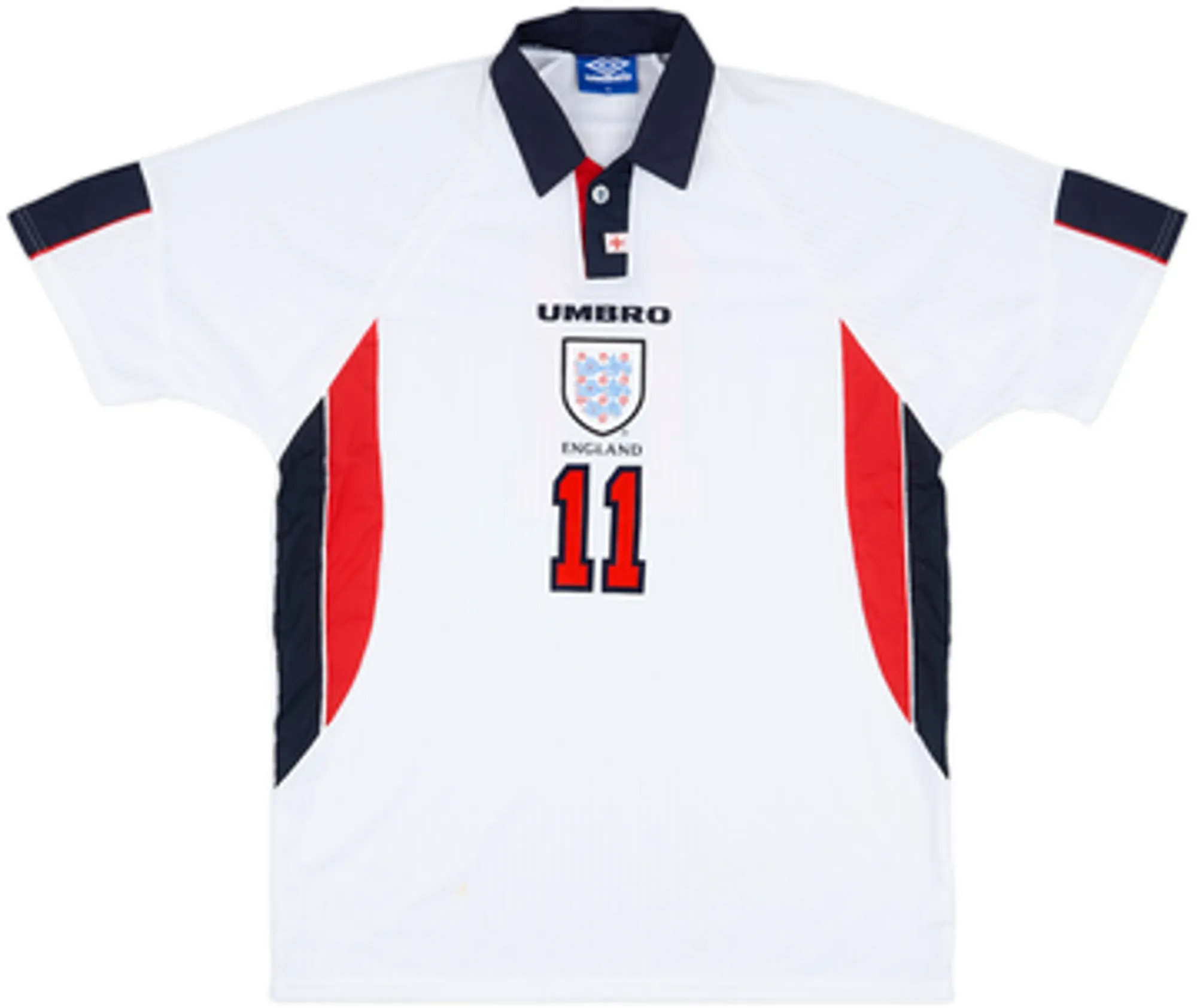 Umbro England Mens SS Player Issue Home Shirt 1997