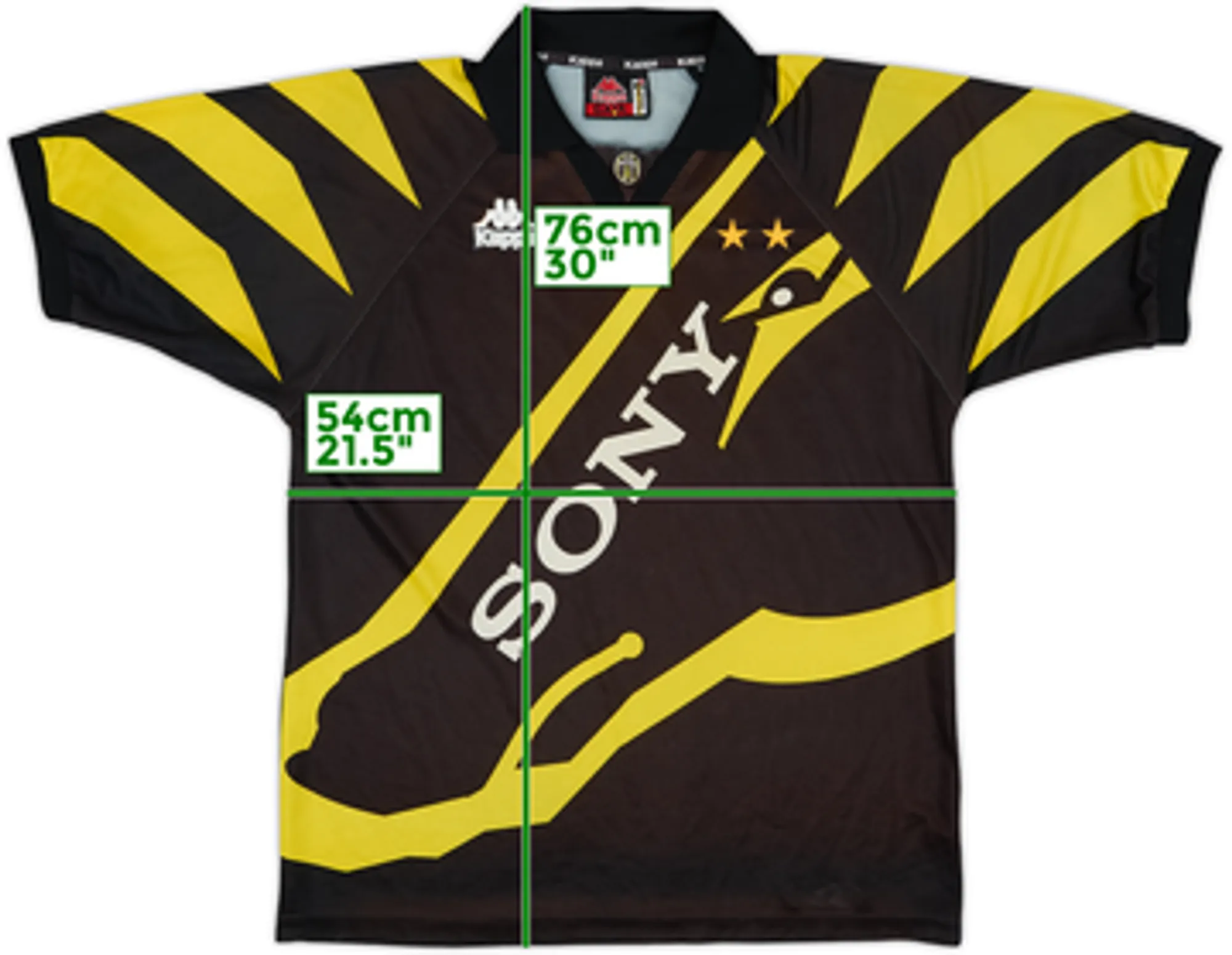 Kappa Juventus Mens SS Third Shirt 1996/97