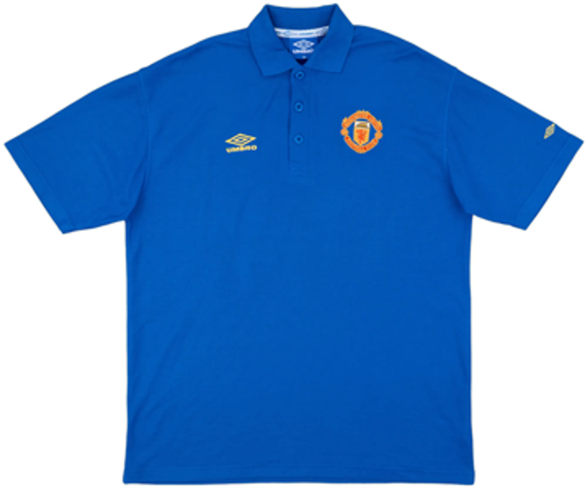1996-98 Manchester United Umbro Polo Shirt - 8/10 - (XXL)
