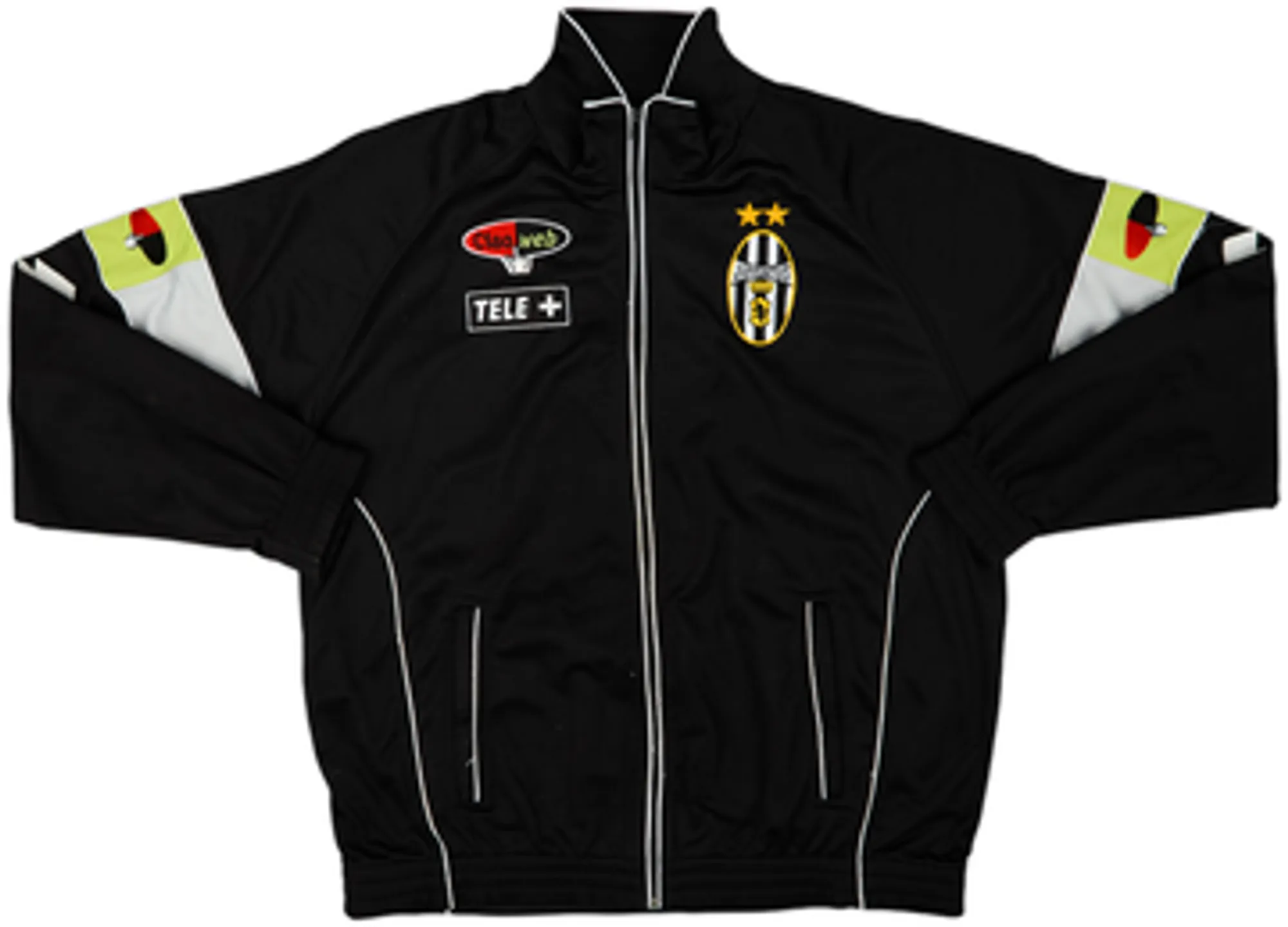 2001-02 Juventus 'Ciaoweb' Lotto Track Jacket - 8/10 - (XL)