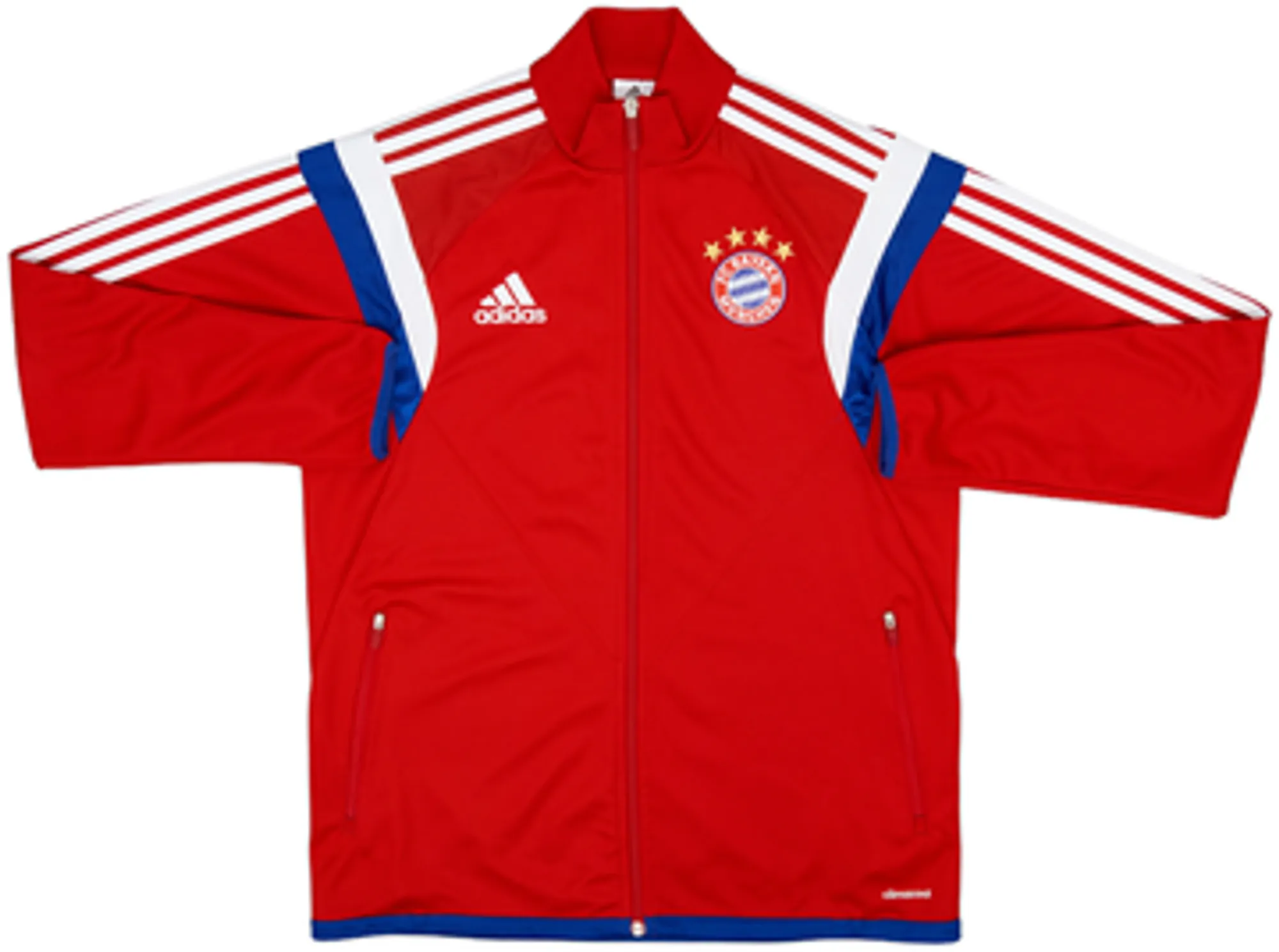 2014-15 Bayern Munich adidas Track Jacket - 8/10 - (M)