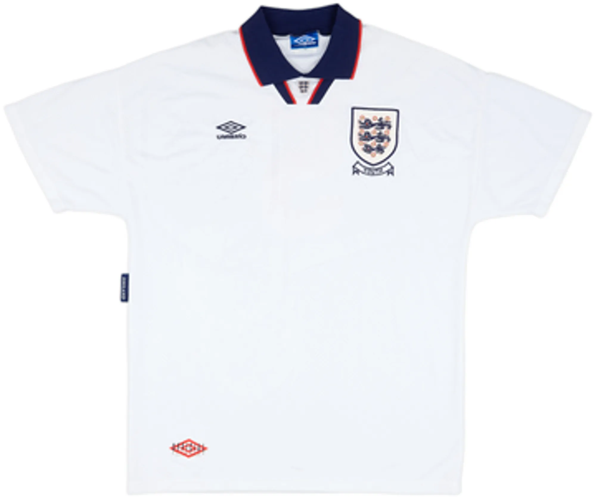 Umbro England Mens SS Player Issue Home Shirt 1993