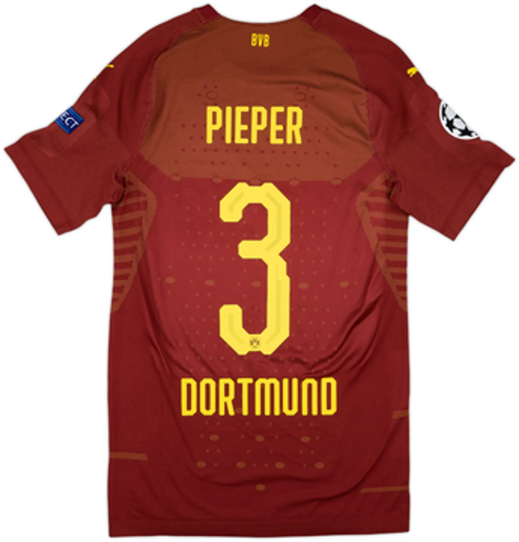 Puma Borussia Dortmund Mens SS Player Issue Third Champions League Shirt 2018/19