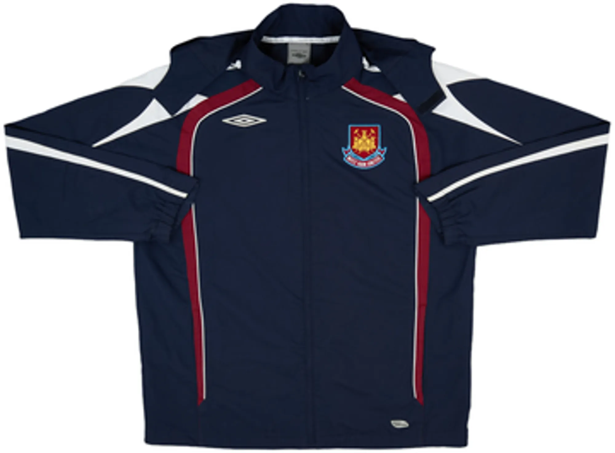 2009-10 West Ham Umbro Hooded Rain Jacket - 6/10 - (XXL)
