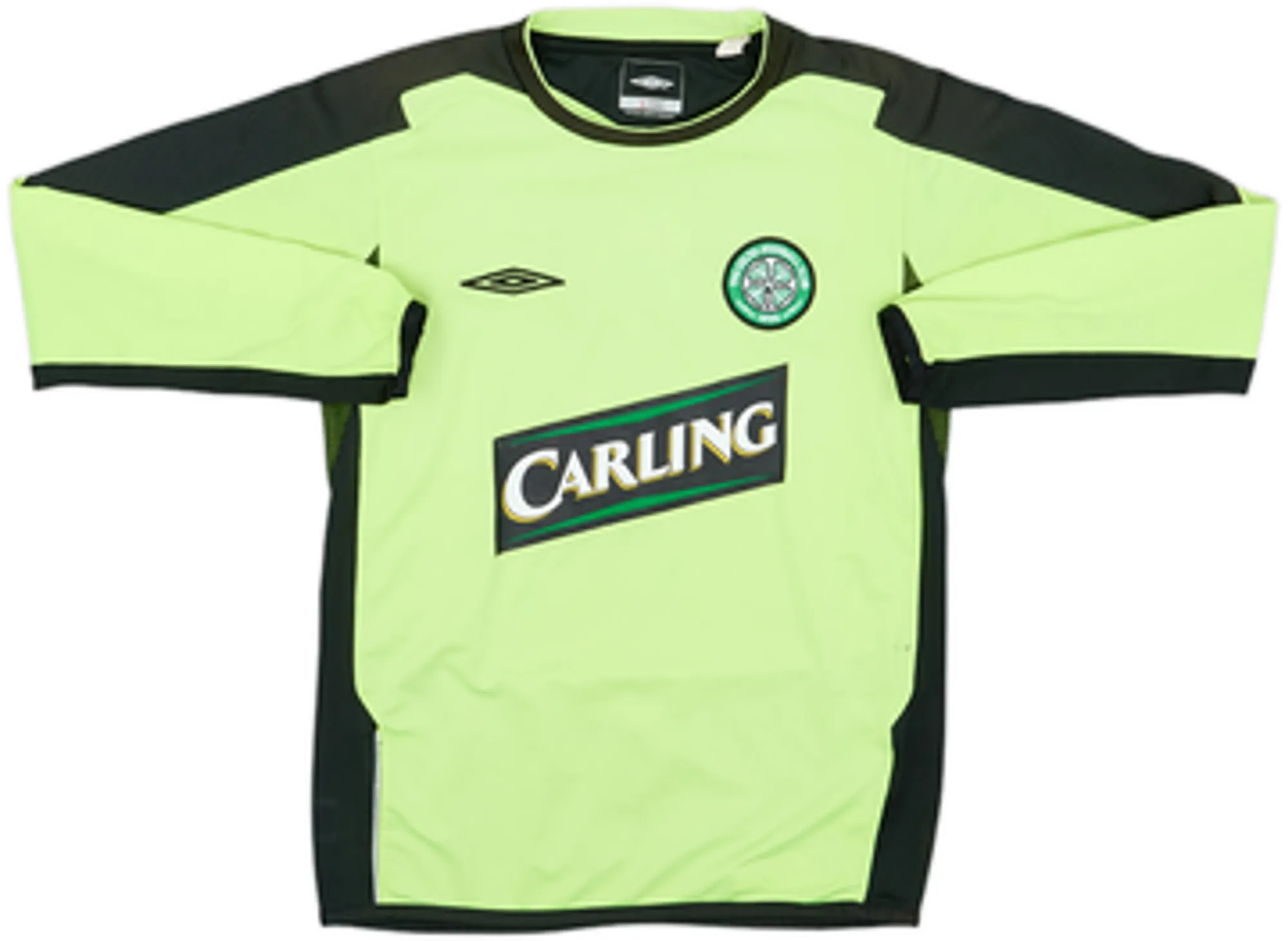 Umbro Celtic Boys LS Goalkeeper Home Shirt 2004/05