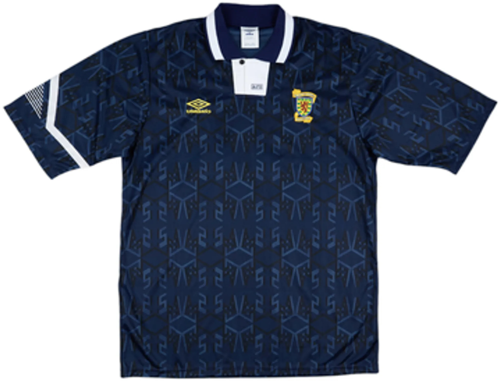 Umbro Scotland Mens SS Player Issue Home Shirt 1992