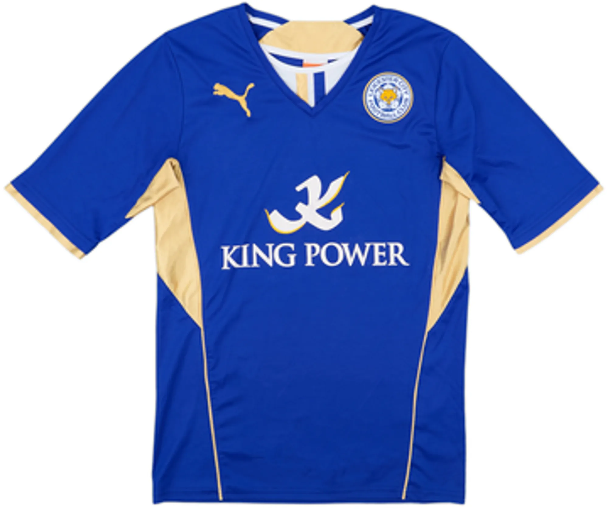 Puma Leicester City Mens SS Home Shirt 2013/14