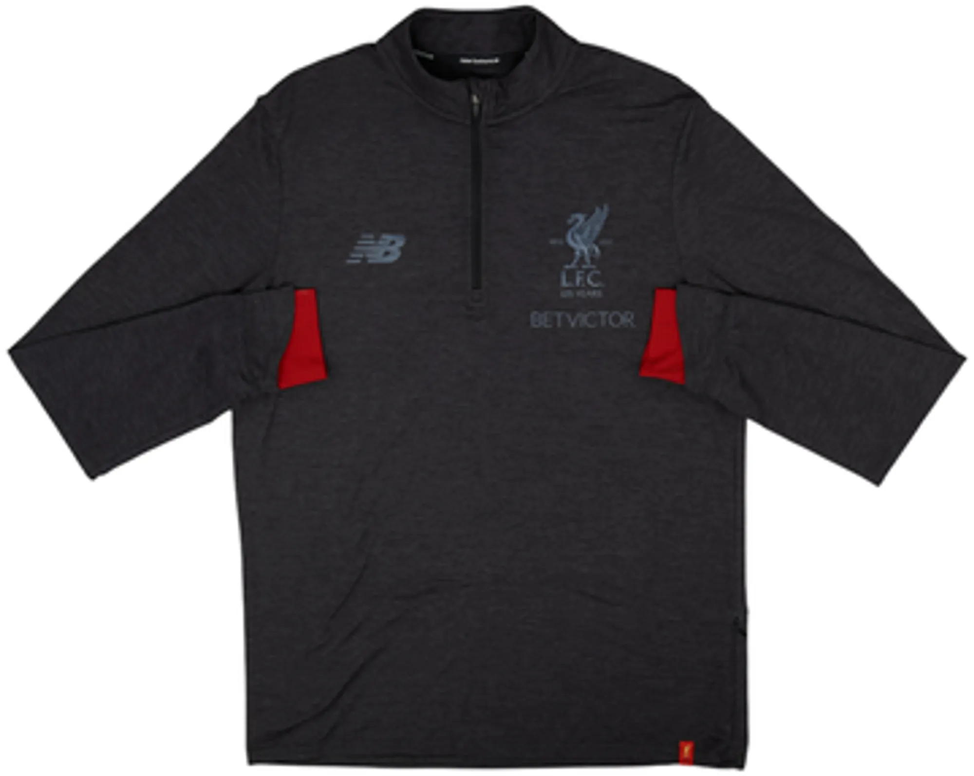 2017-18 Liverpool New Balance 1/4 Zip Drill Top - 6/10 - (L)