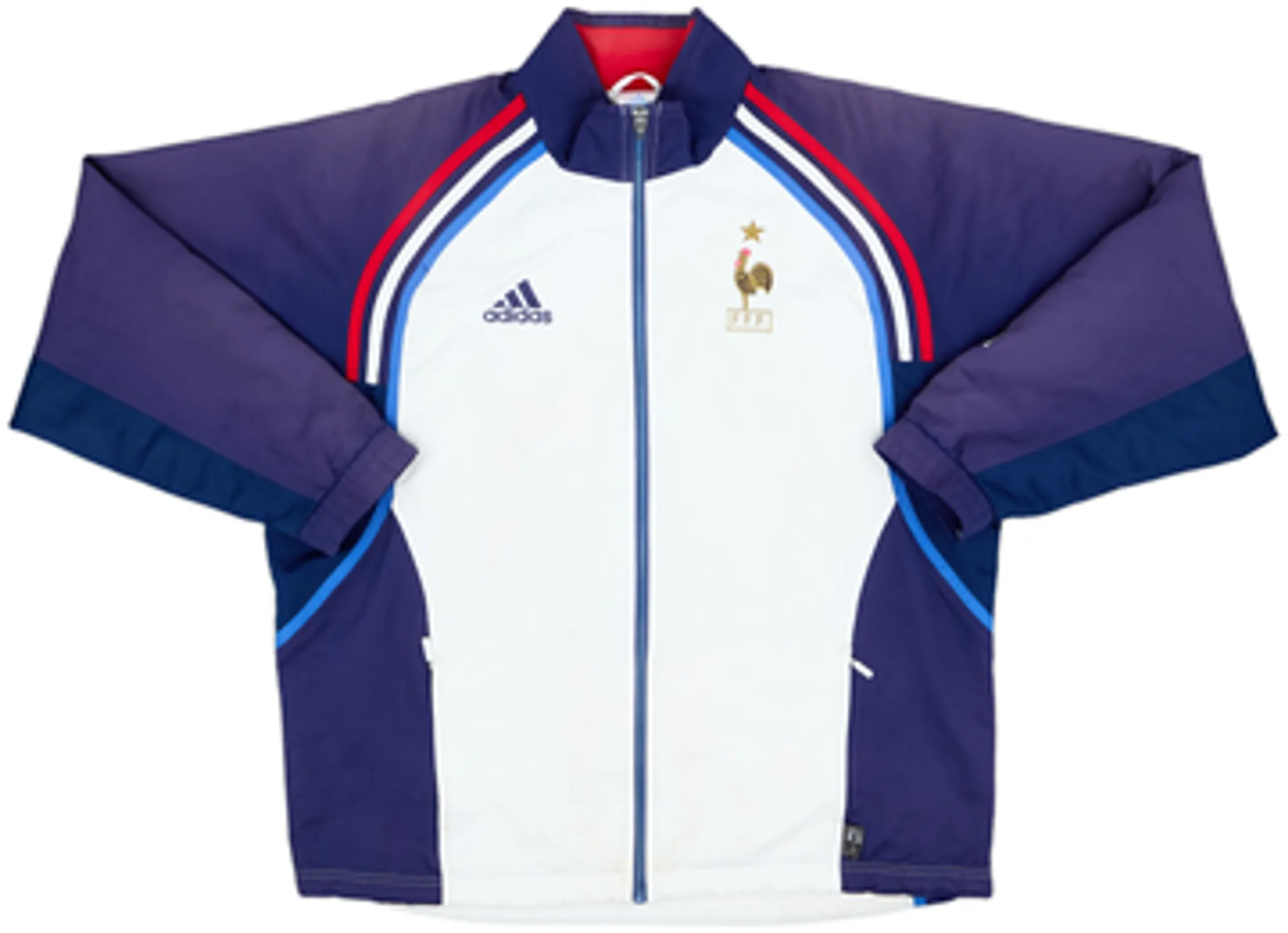 2000-02 France adidas Track Jacket - 6/10 - (M/L)