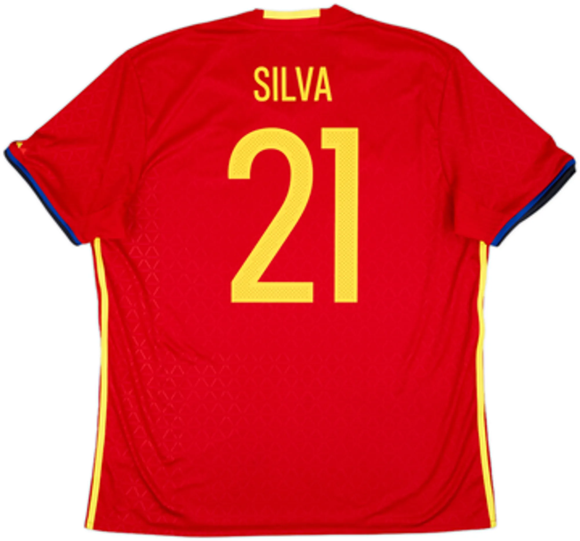 adidas Spain Mens SS Home Shirt 2016