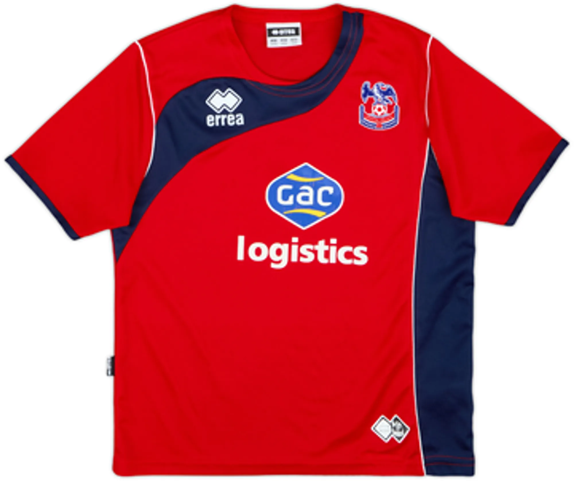 Errea Crystal Palace Mens SS Home Shirt 2008/09